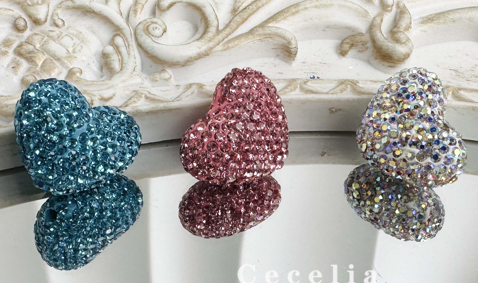 WFCTEST Beads for DIY Pen or DIY Phone Chain Key Chain Bracelet Necklace#RB1651#