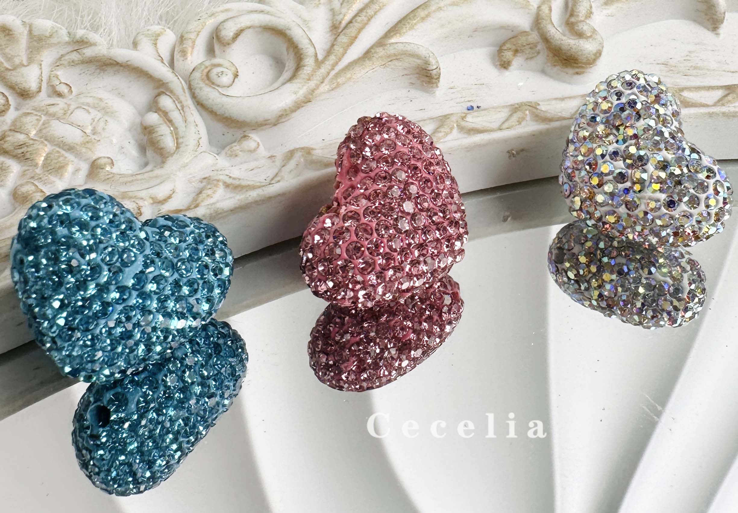 Rhinestone Beads for DIY Pen or DIY Phone Chain Key Chain Bracelet Necklace#RB1651#