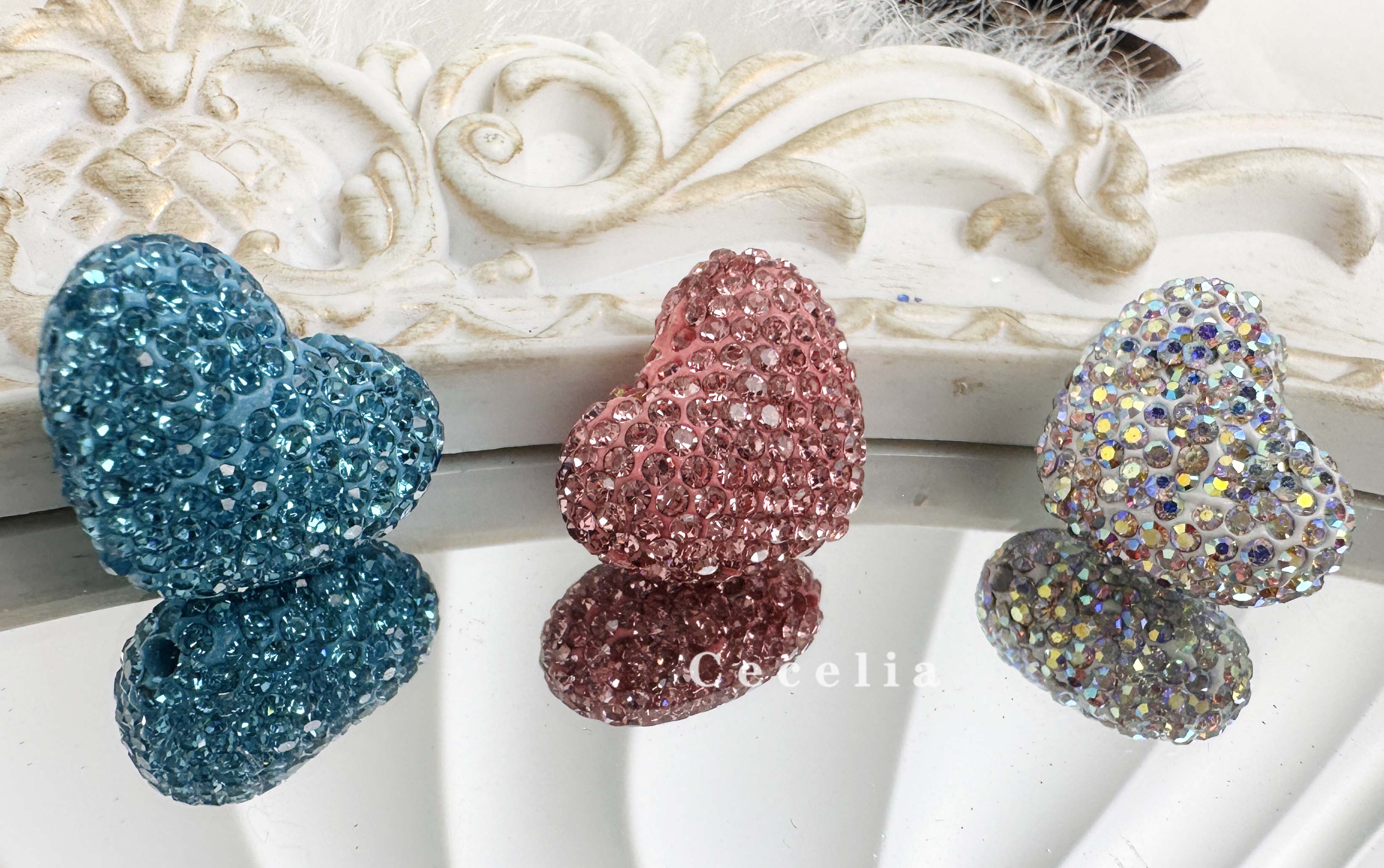 Rhinestone Beads for DIY Pen or DIY Phone Chain Key Chain Bracelet Necklace#RB1651#