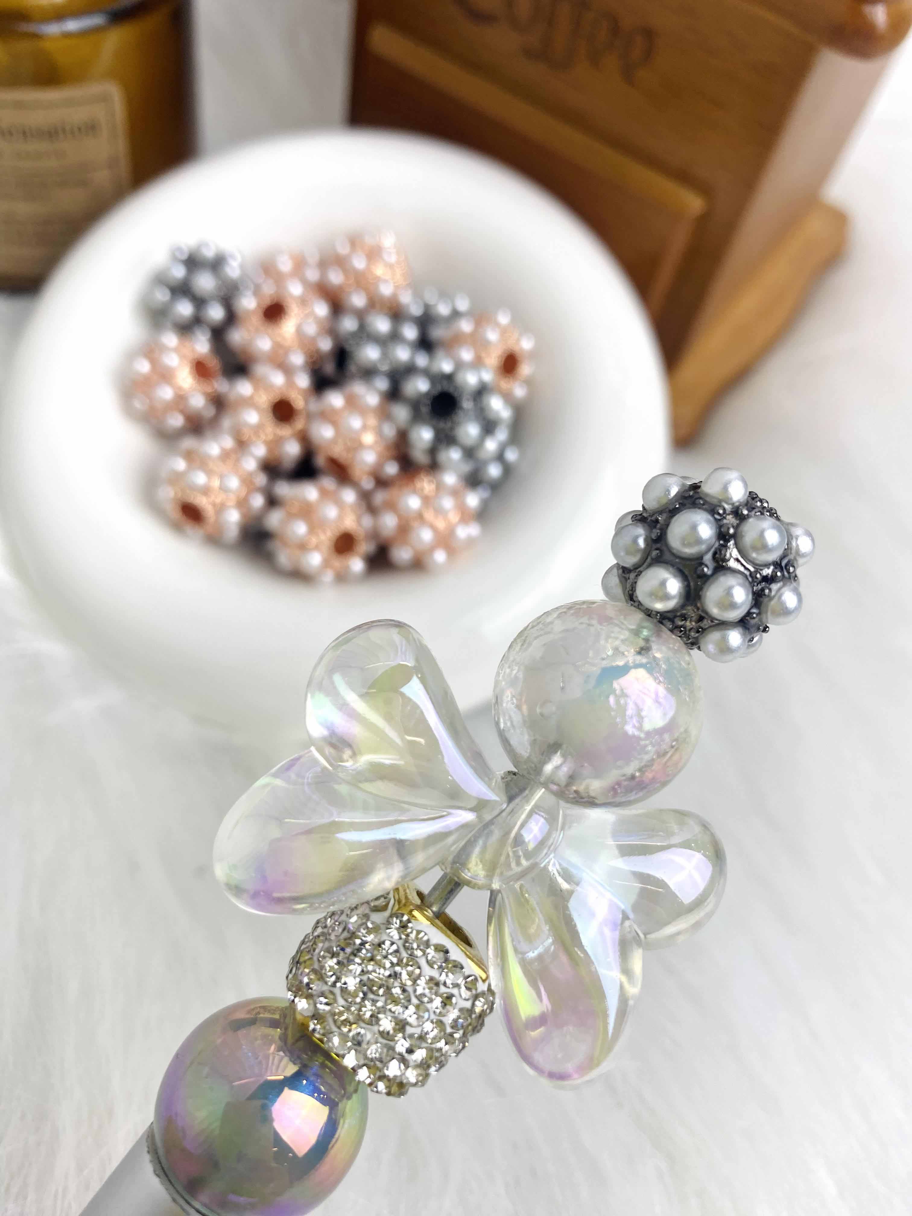 Fancy Beads for DIY Pen or DIY Phone Chain Key Chain Bracelet #FB1507#