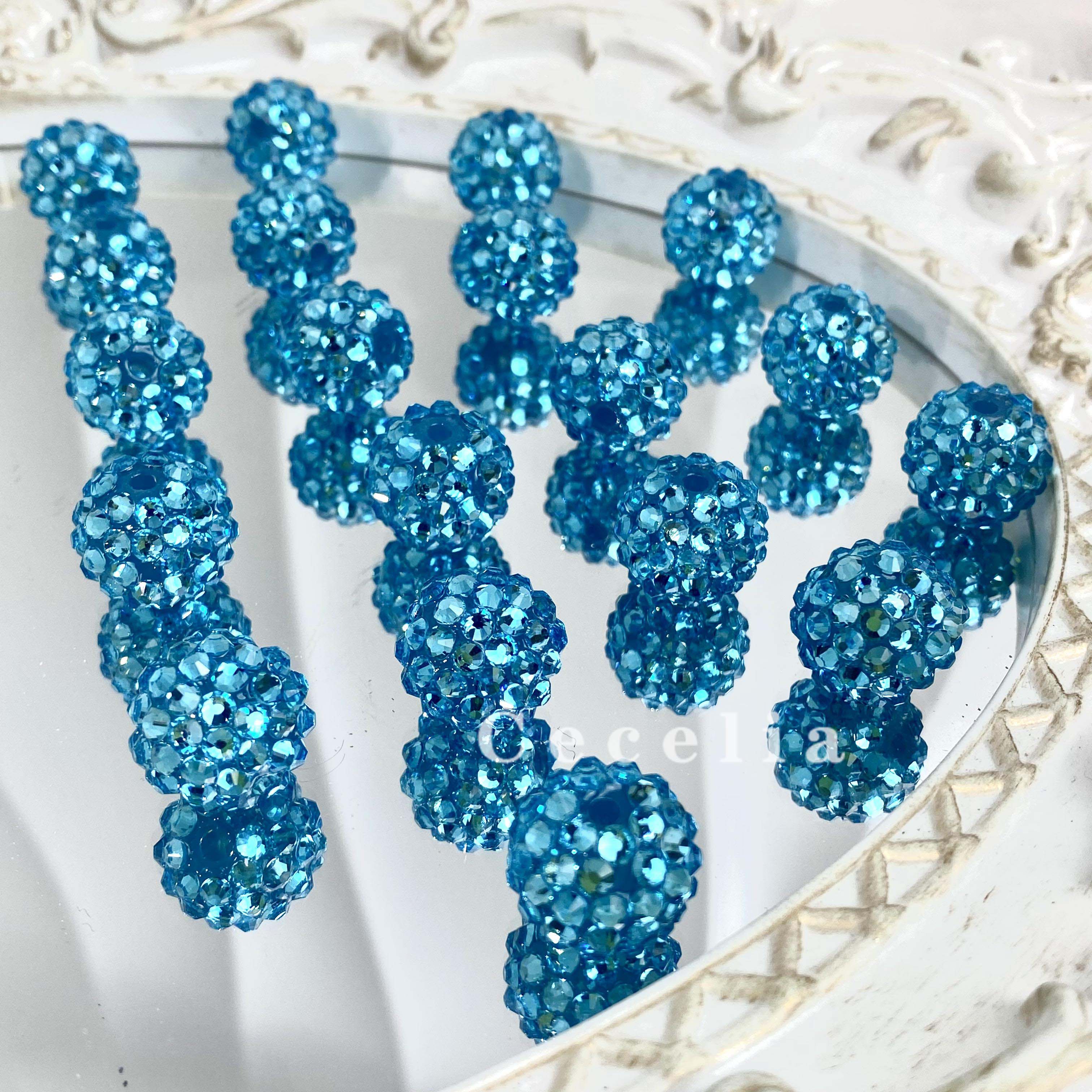 Rhinestone Beads for DIY Pen or DIY Phone Chain Key Chain Bracelet Necklace#RB1631#