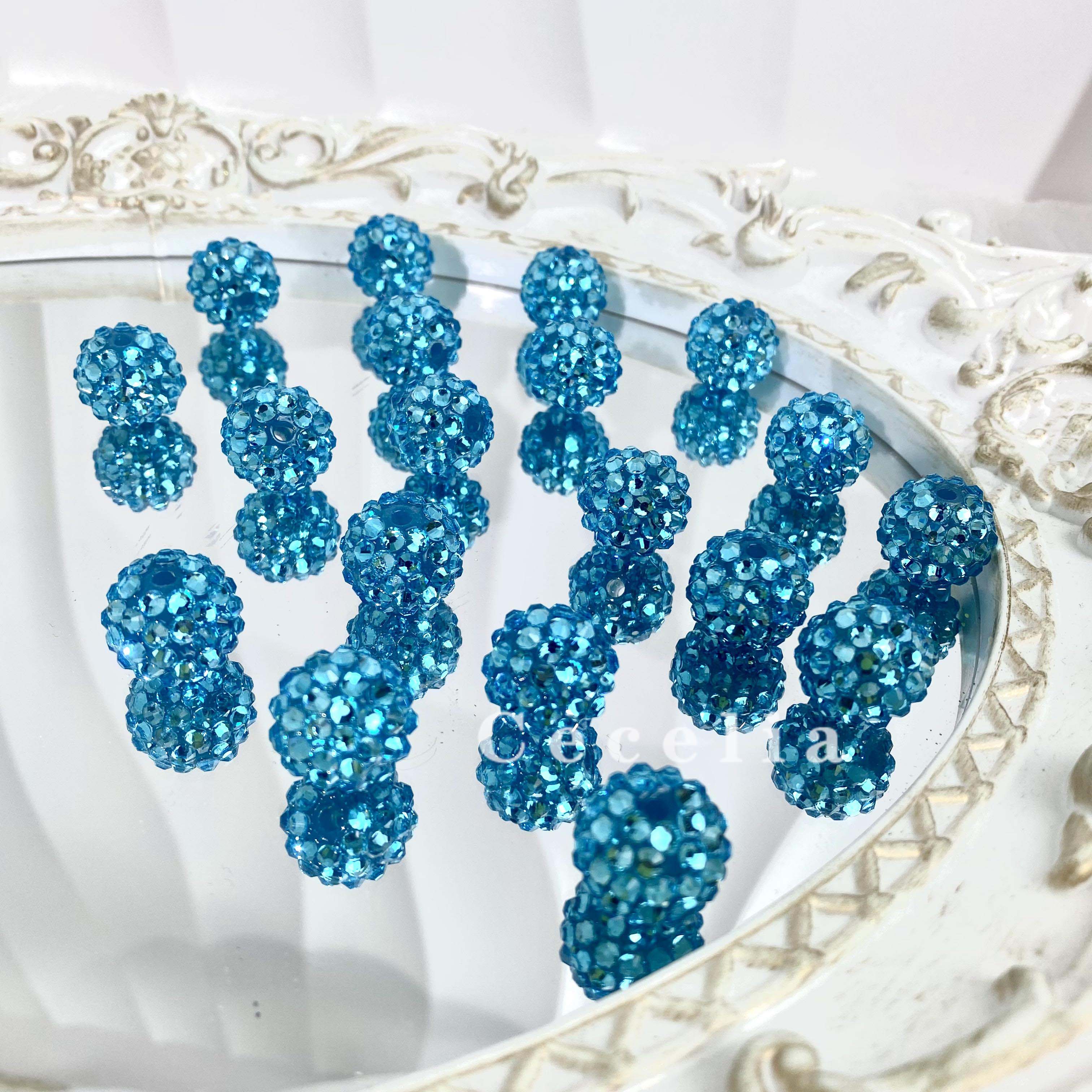 Rhinestone Beads for DIY Pen or DIY Phone Chain Key Chain Bracelet Necklace#RB1631#