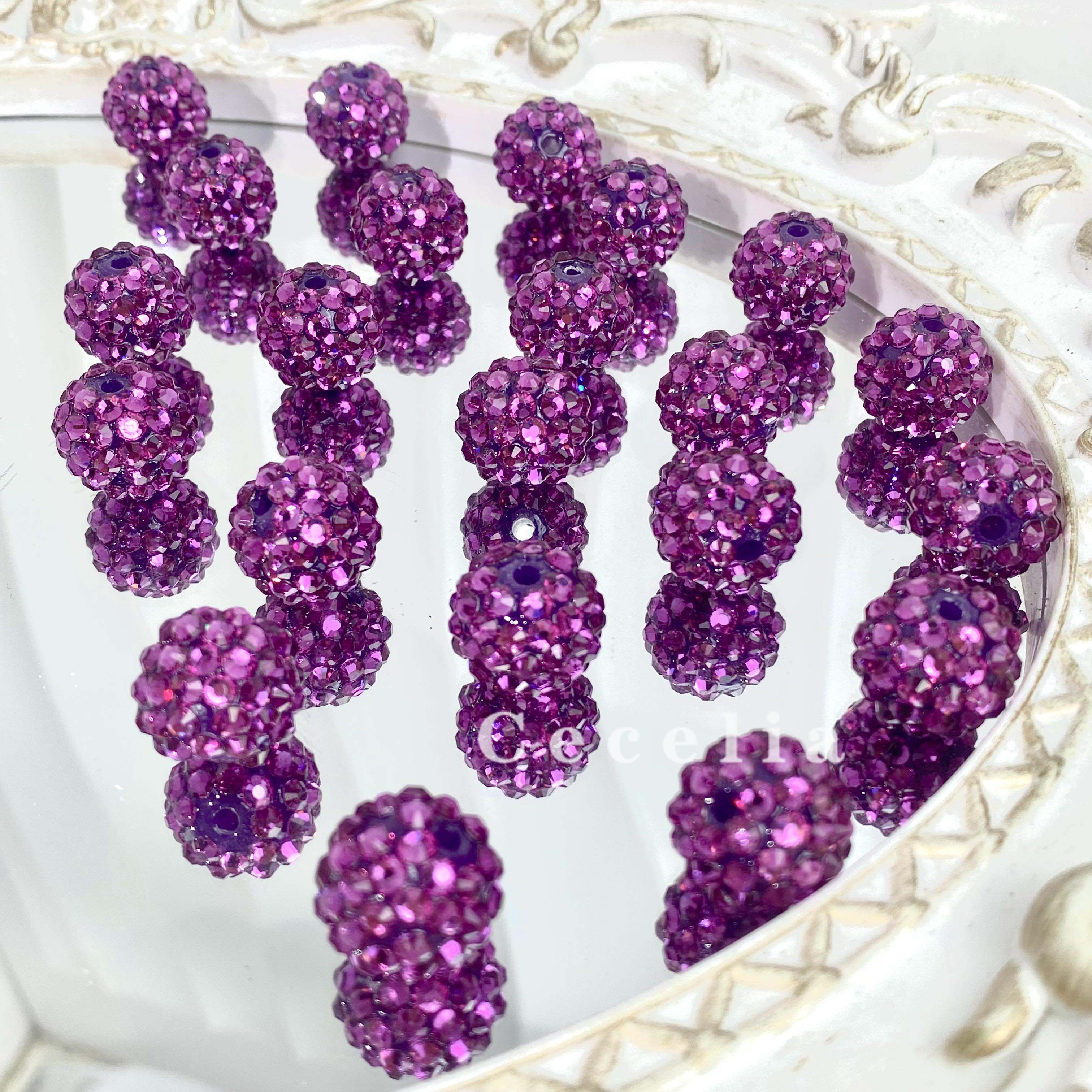 Rhinestone Beads for DIY Pen or DIY Phone Chain Key Chain Bracelet Necklace#RB1631#