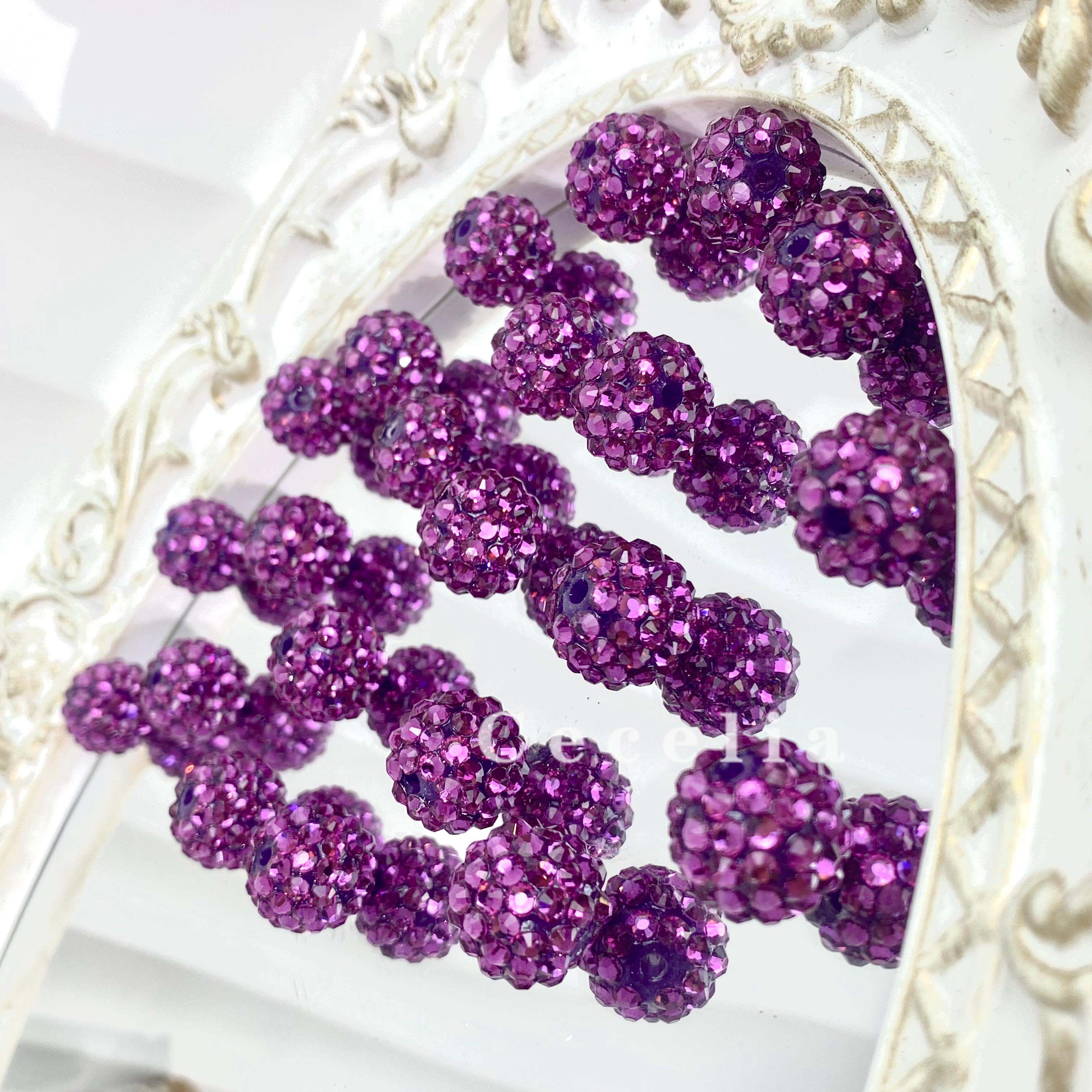 Rhinestone Beads for DIY Pen or DIY Phone Chain Key Chain Bracelet Necklace#RB1631#