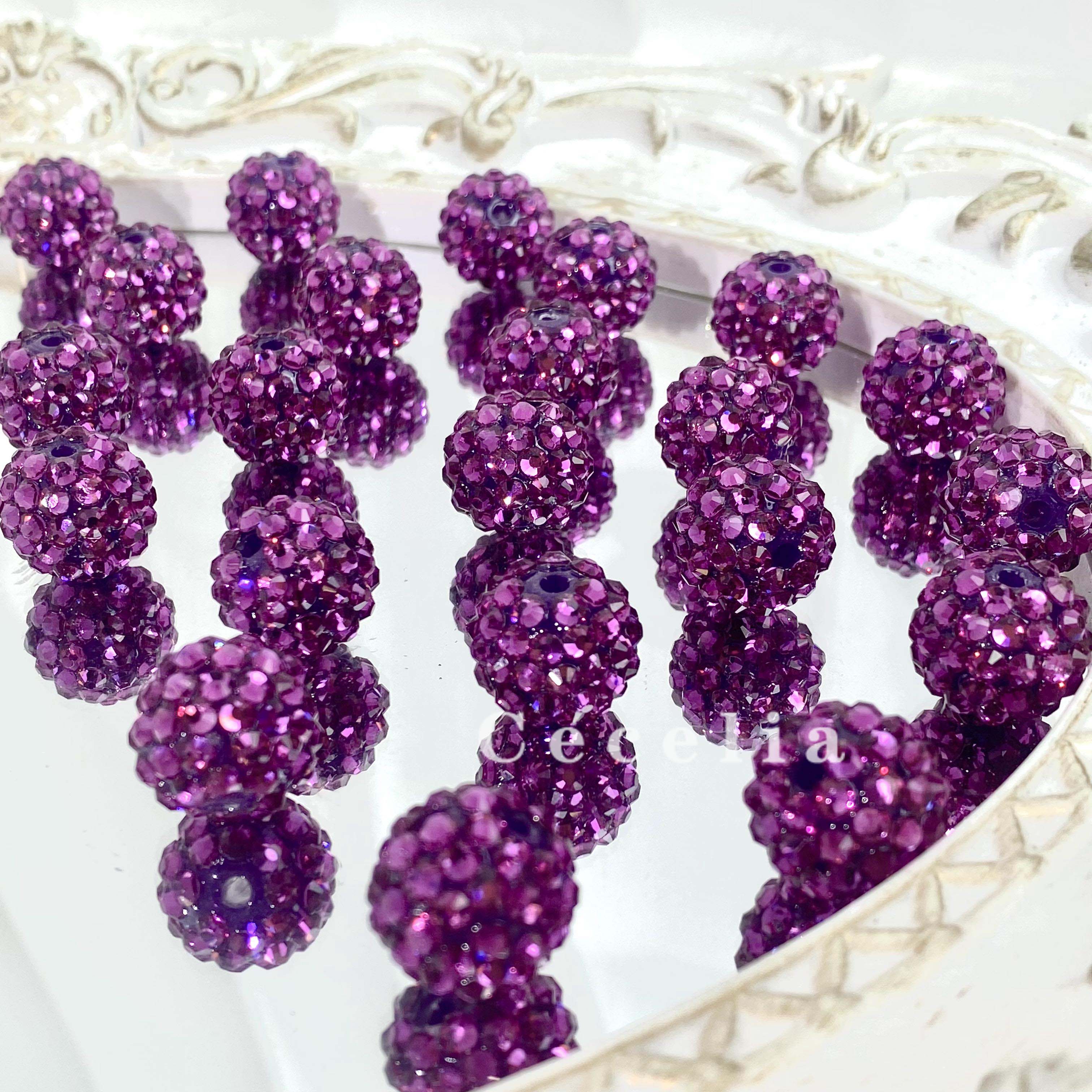 Rhinestone Beads for DIY Pen or DIY Phone Chain Key Chain Bracelet Necklace#RB1631#