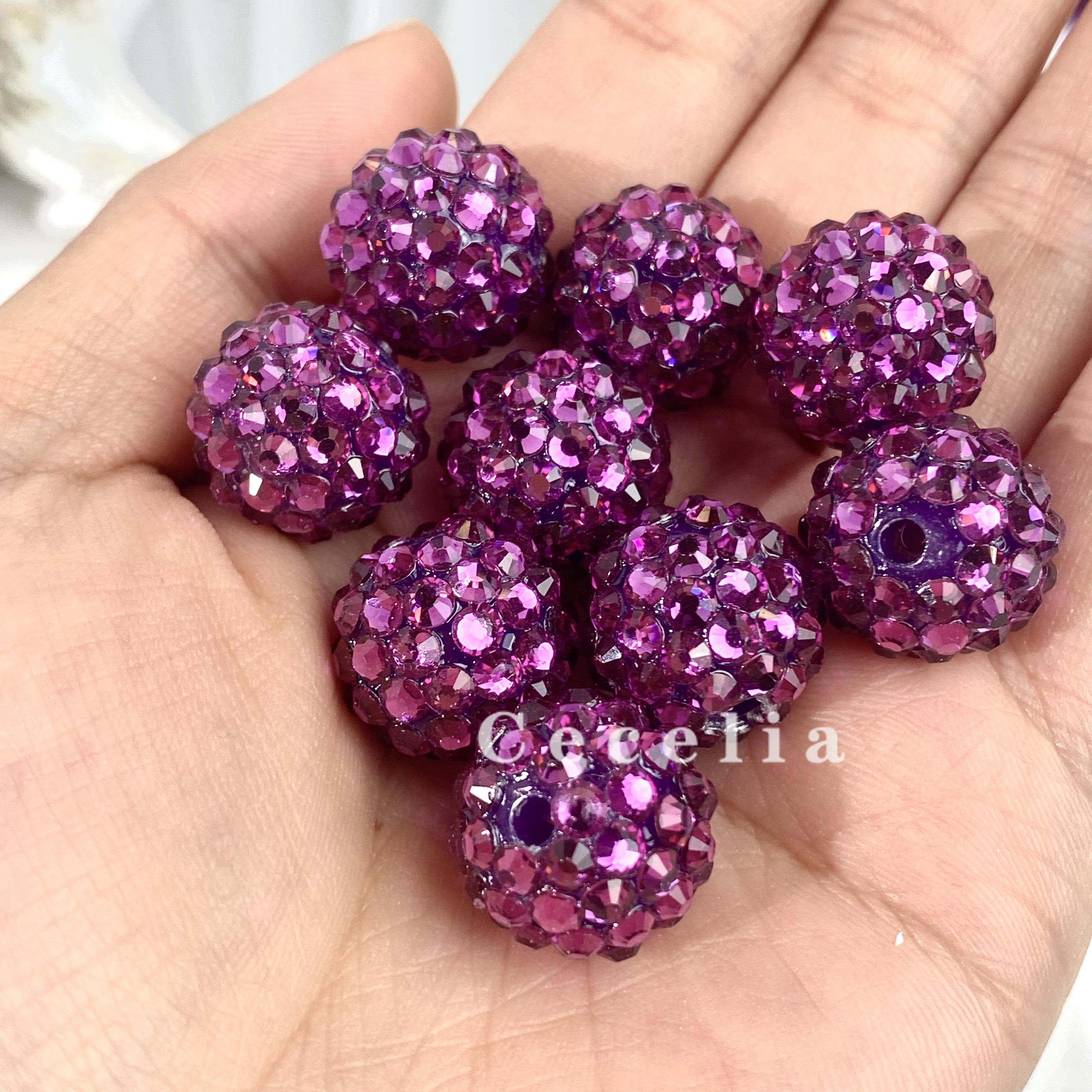 Rhinestone Beads for DIY Pen or DIY Phone Chain Key Chain Bracelet Necklace#RB1631#