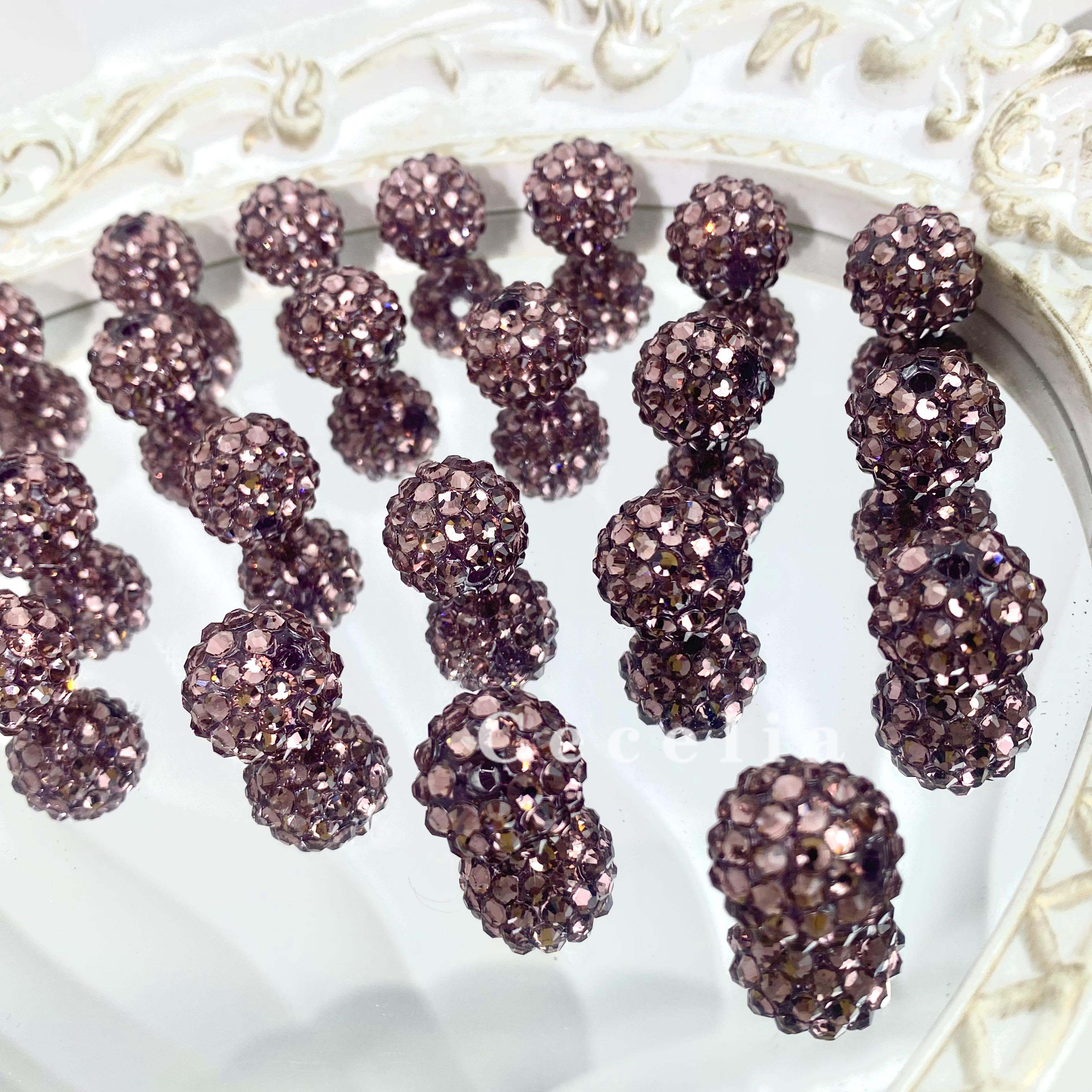 Rhinestone Beads for DIY Pen or DIY Phone Chain Key Chain Bracelet Necklace#RB1631#