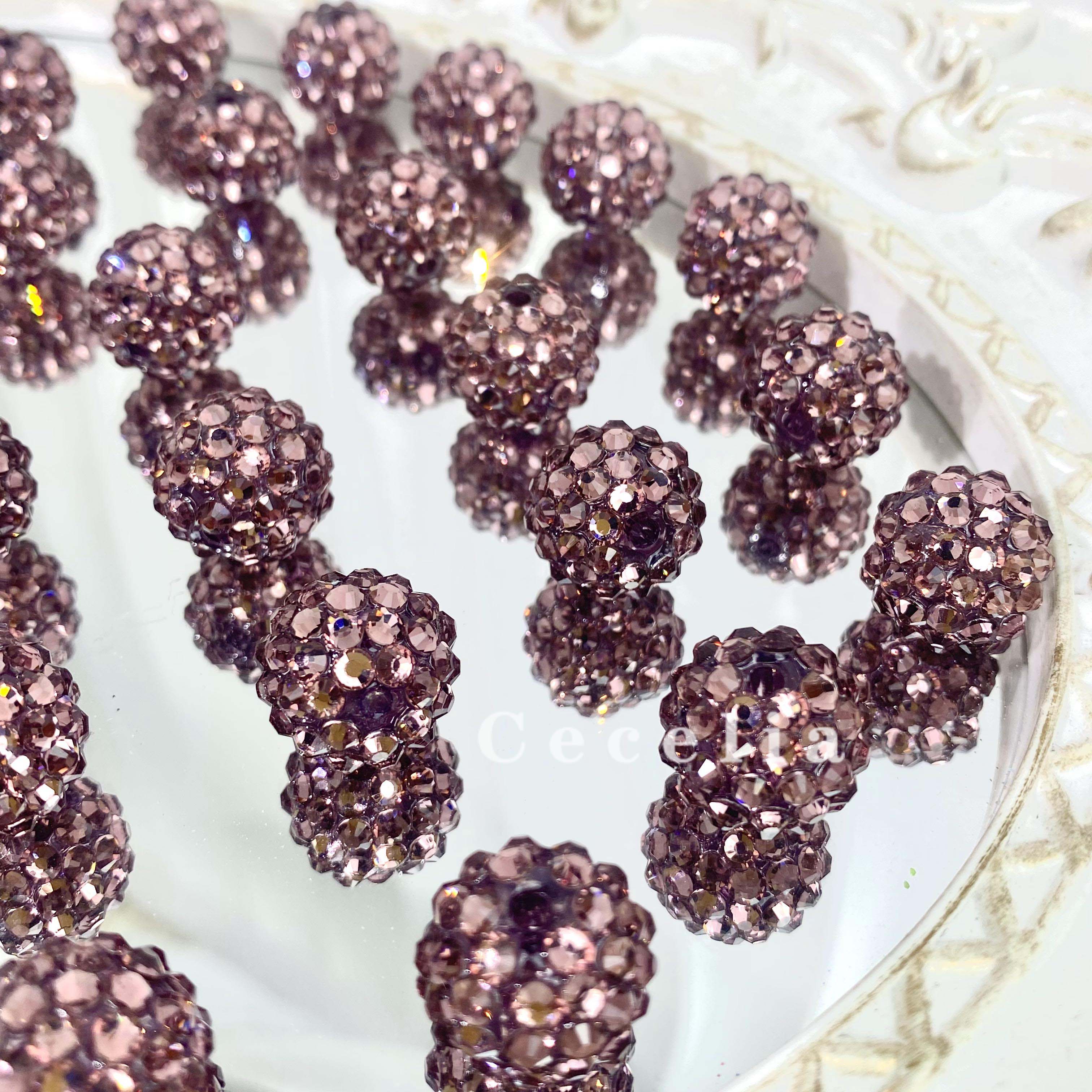 Rhinestone Beads for DIY Pen or DIY Phone Chain Key Chain Bracelet Necklace#RB1631#