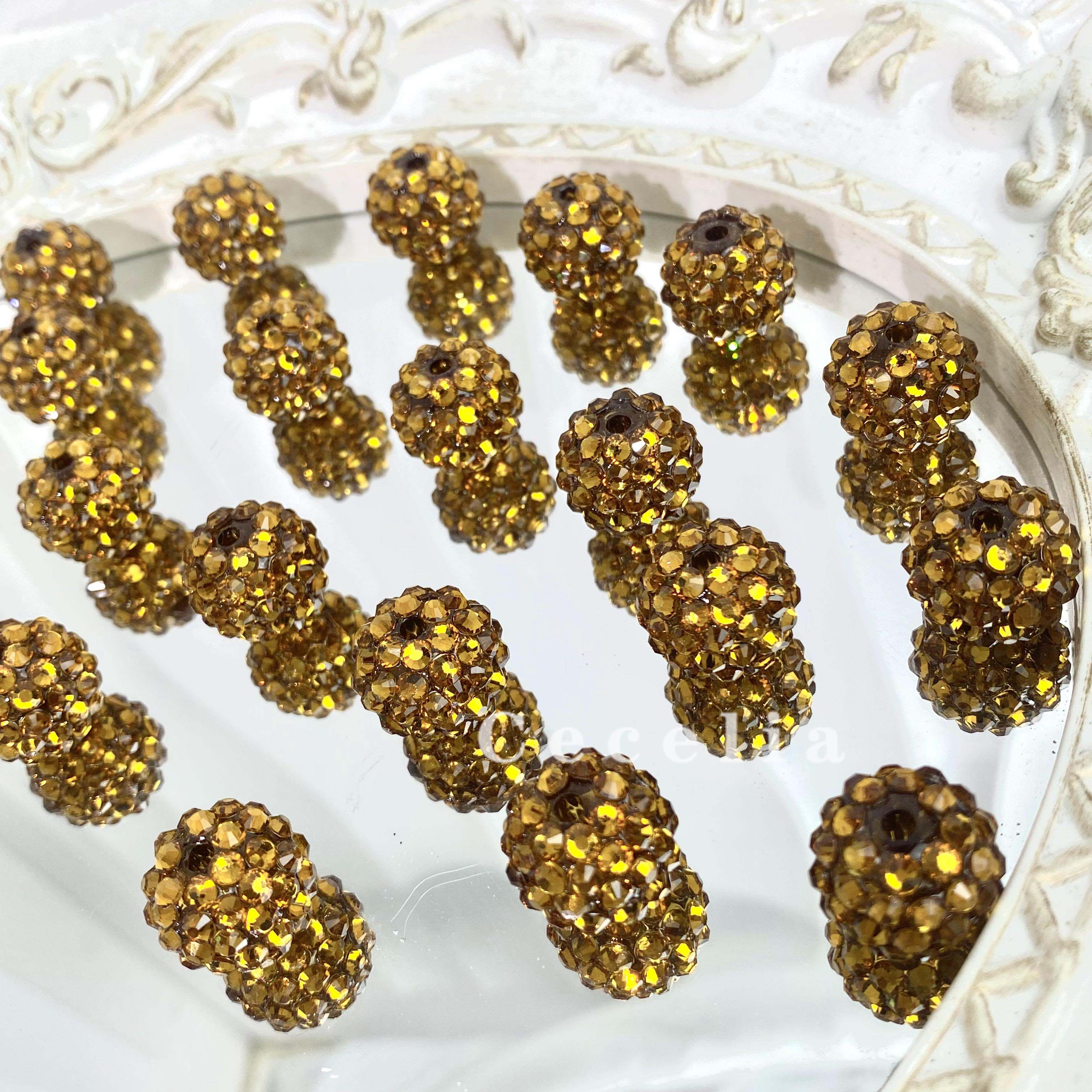 Rhinestone Beads for DIY Pen or DIY Phone Chain Key Chain Bracelet Necklace#RB1631#