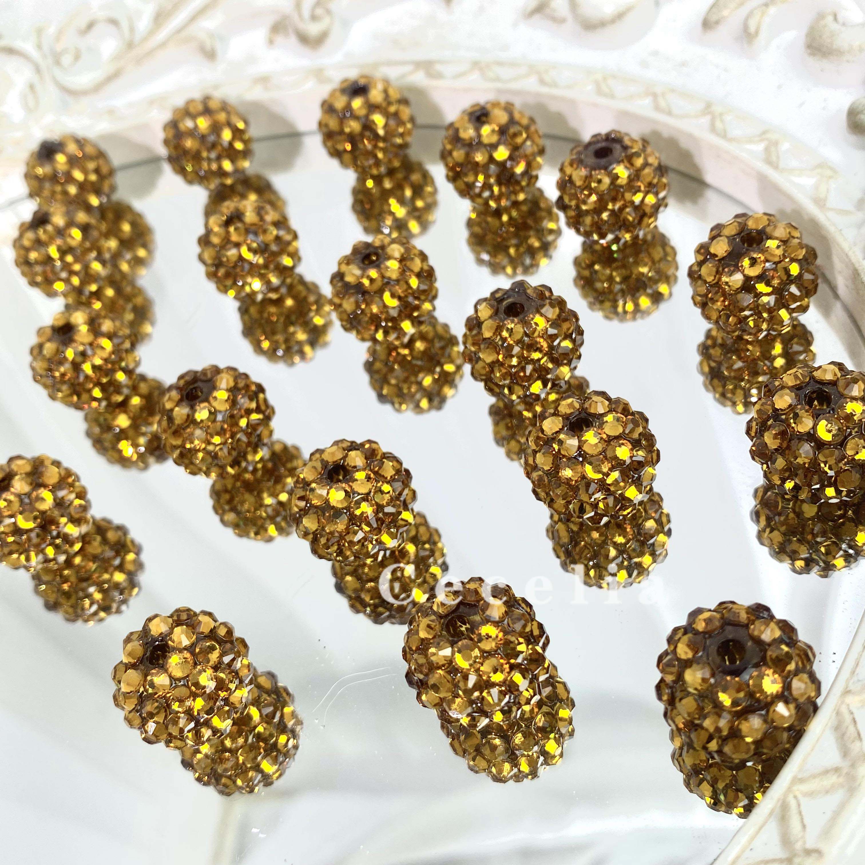 Rhinestone Beads for DIY Pen or DIY Phone Chain Key Chain Bracelet Necklace#RB1631#