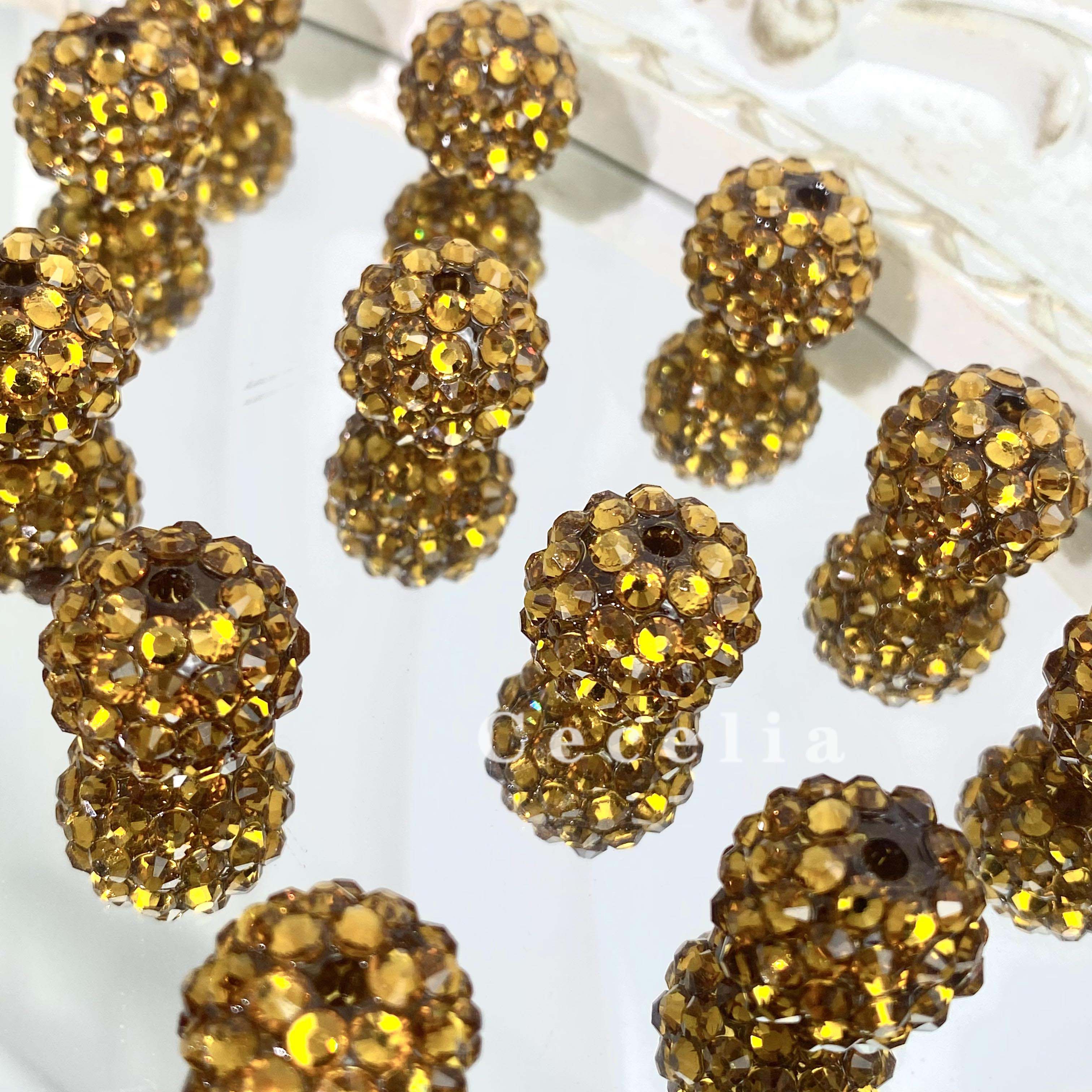 Rhinestone Beads for DIY Pen or DIY Phone Chain Key Chain Bracelet Necklace#RB1631#