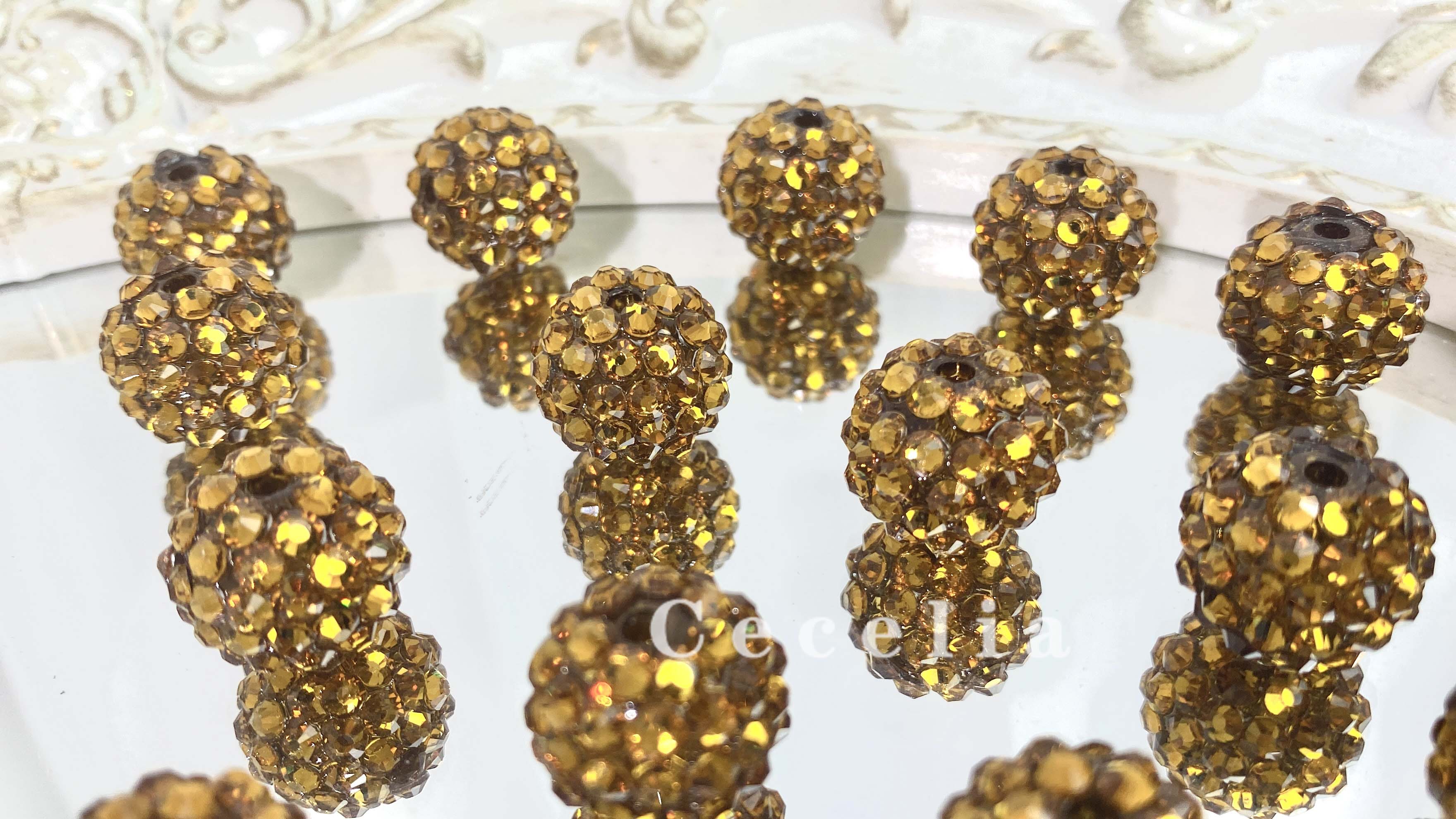 Rhinestone Beads for DIY Pen or DIY Phone Chain Key Chain Bracelet Necklace#RB1631#