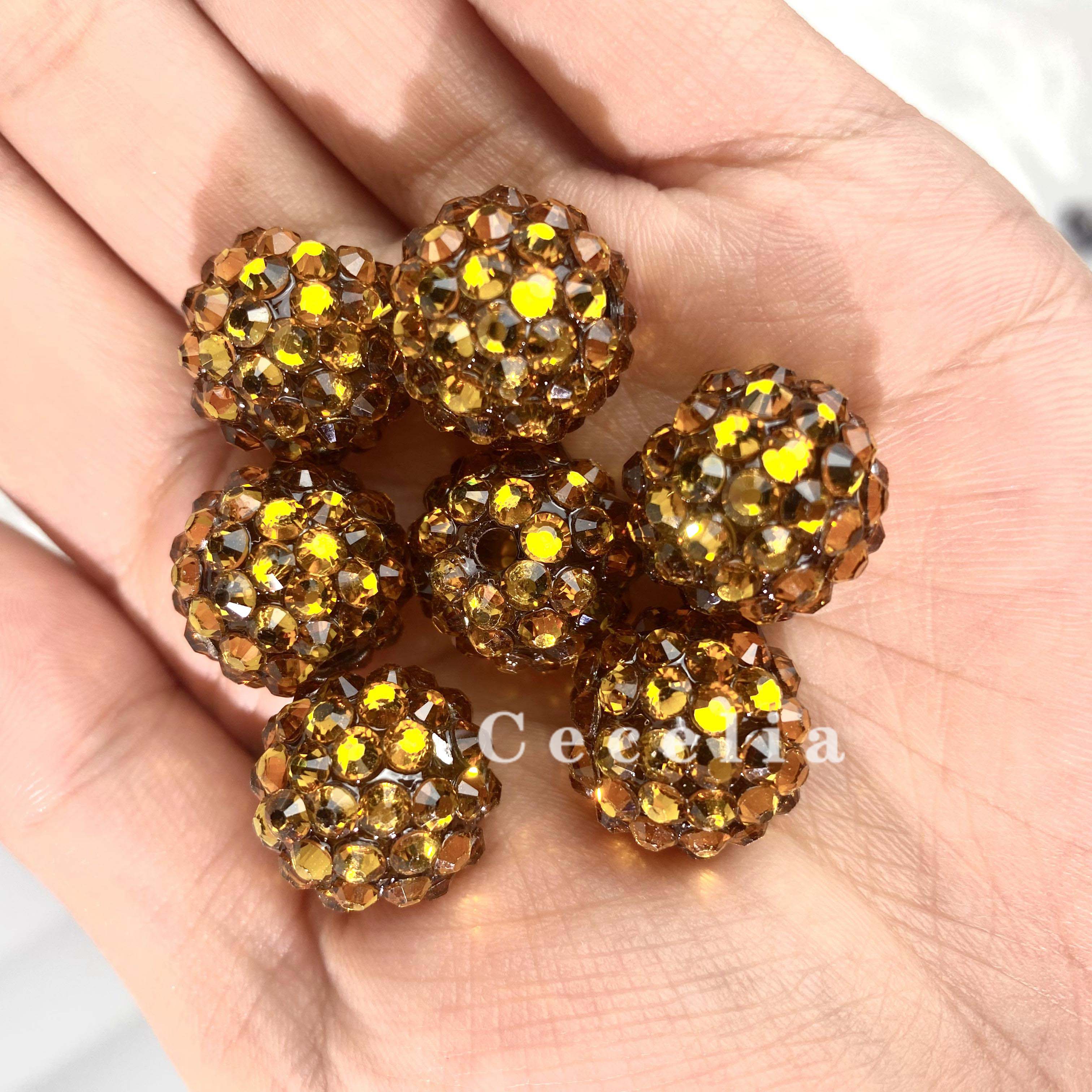 Rhinestone Beads for DIY Pen or DIY Phone Chain Key Chain Bracelet Necklace#RB1631#