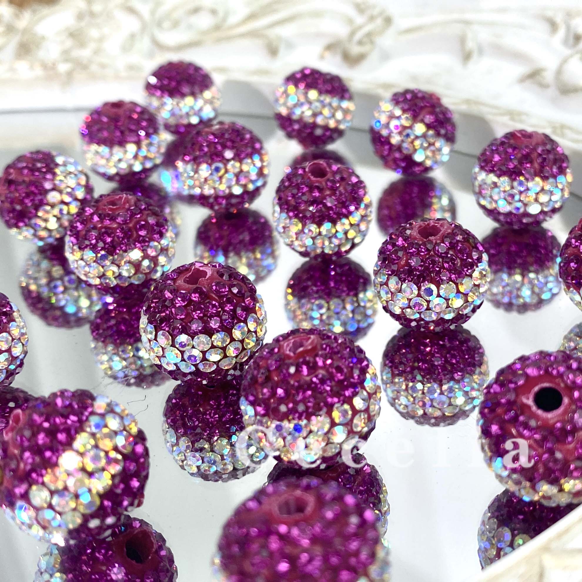 Rhinestone Beads for DIY Pen or DIY Phone Chain Key Chain Bracelet Necklace#RB1637#