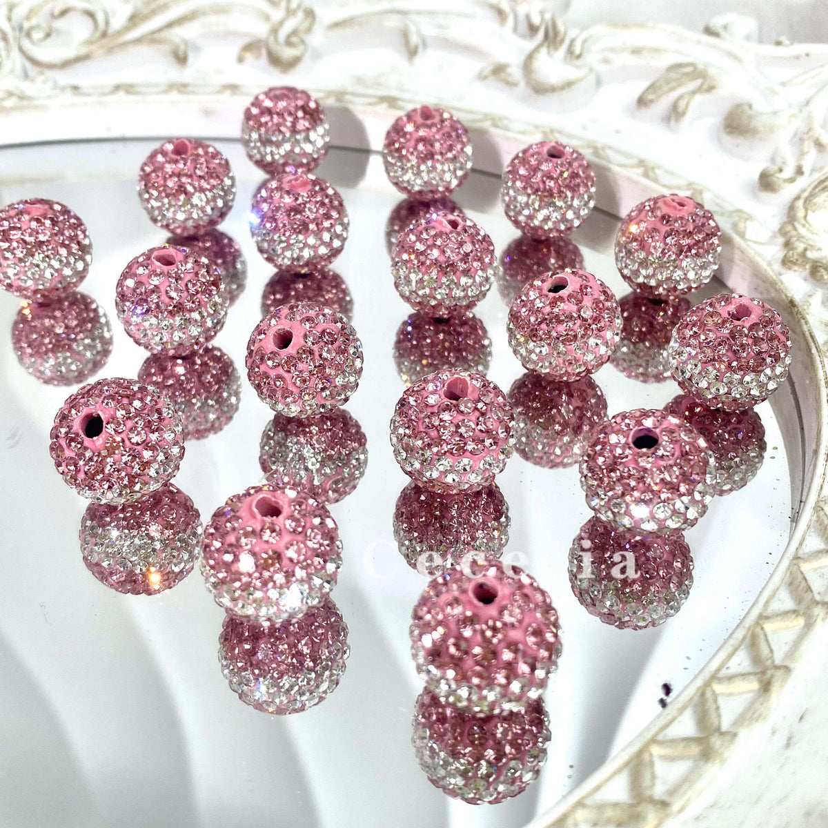 Rhinestone Beads for DIY Pen or DIY Phone Chain Key Chain Bracelet Necklace#RB1630#