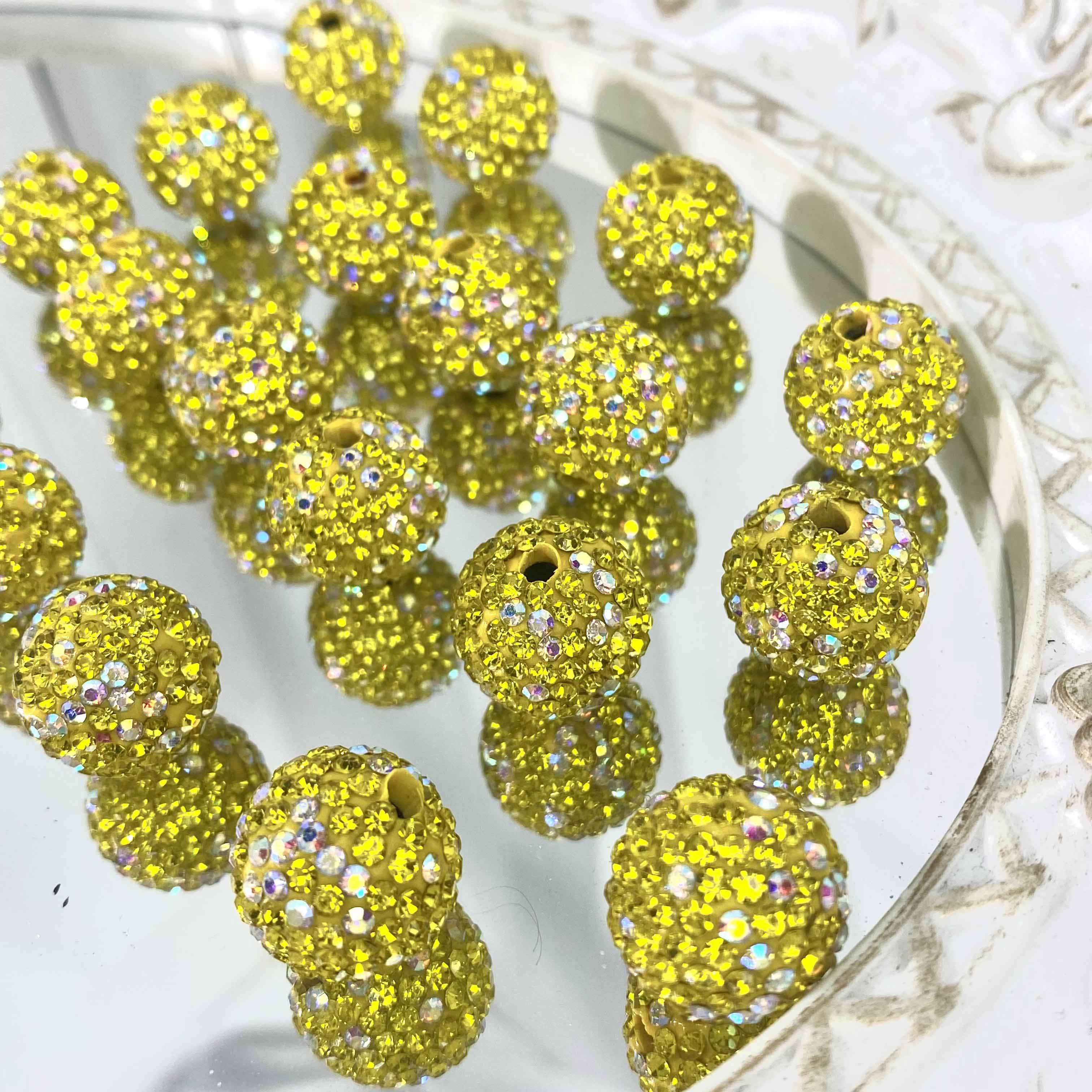 Rhinestone Beads for DIY Pen or DIY Phone Chain Key Chain Bracelet Necklace#RB1604#