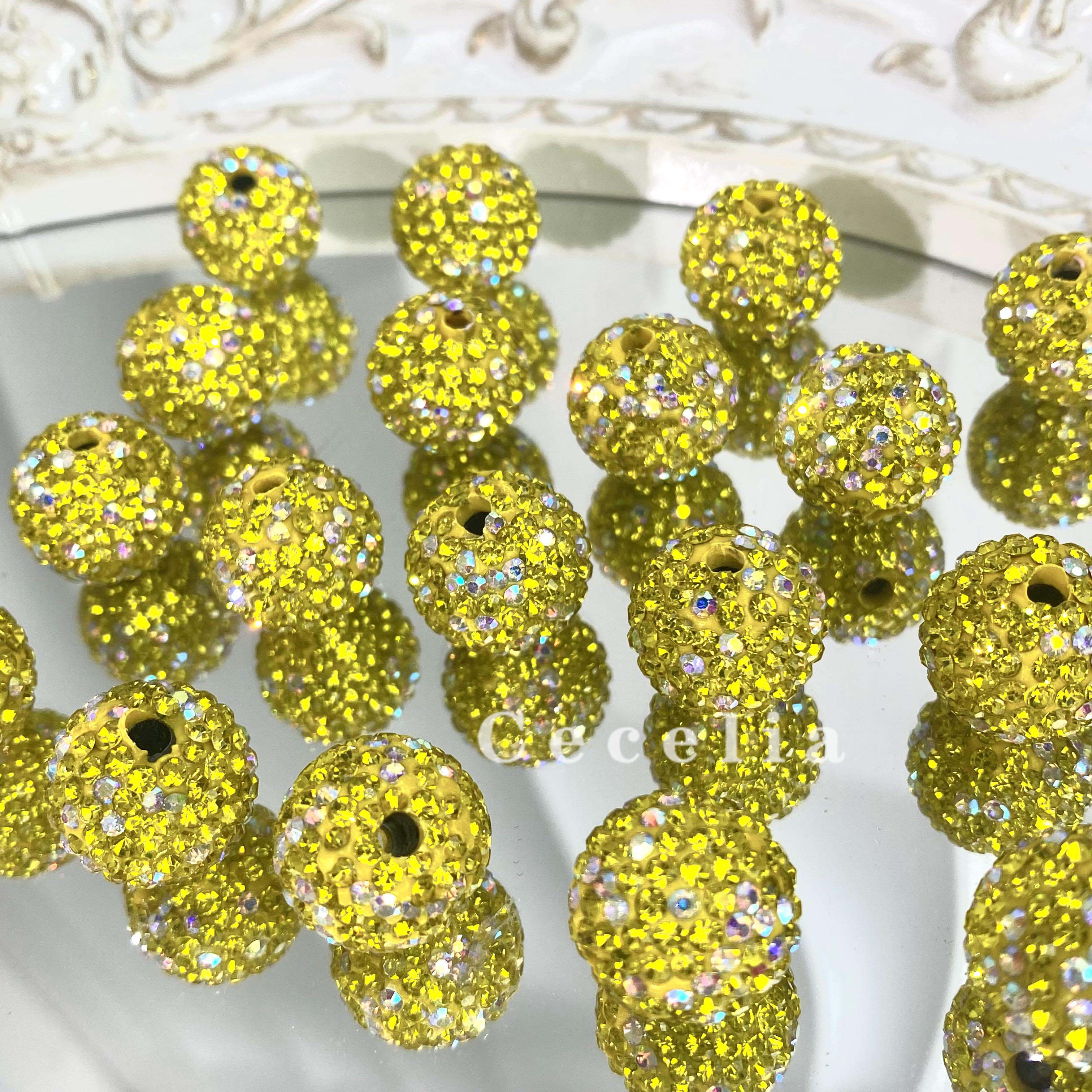 Rhinestone Beads for DIY Pen or DIY Phone Chain Key Chain Bracelet Necklace#RB1629#