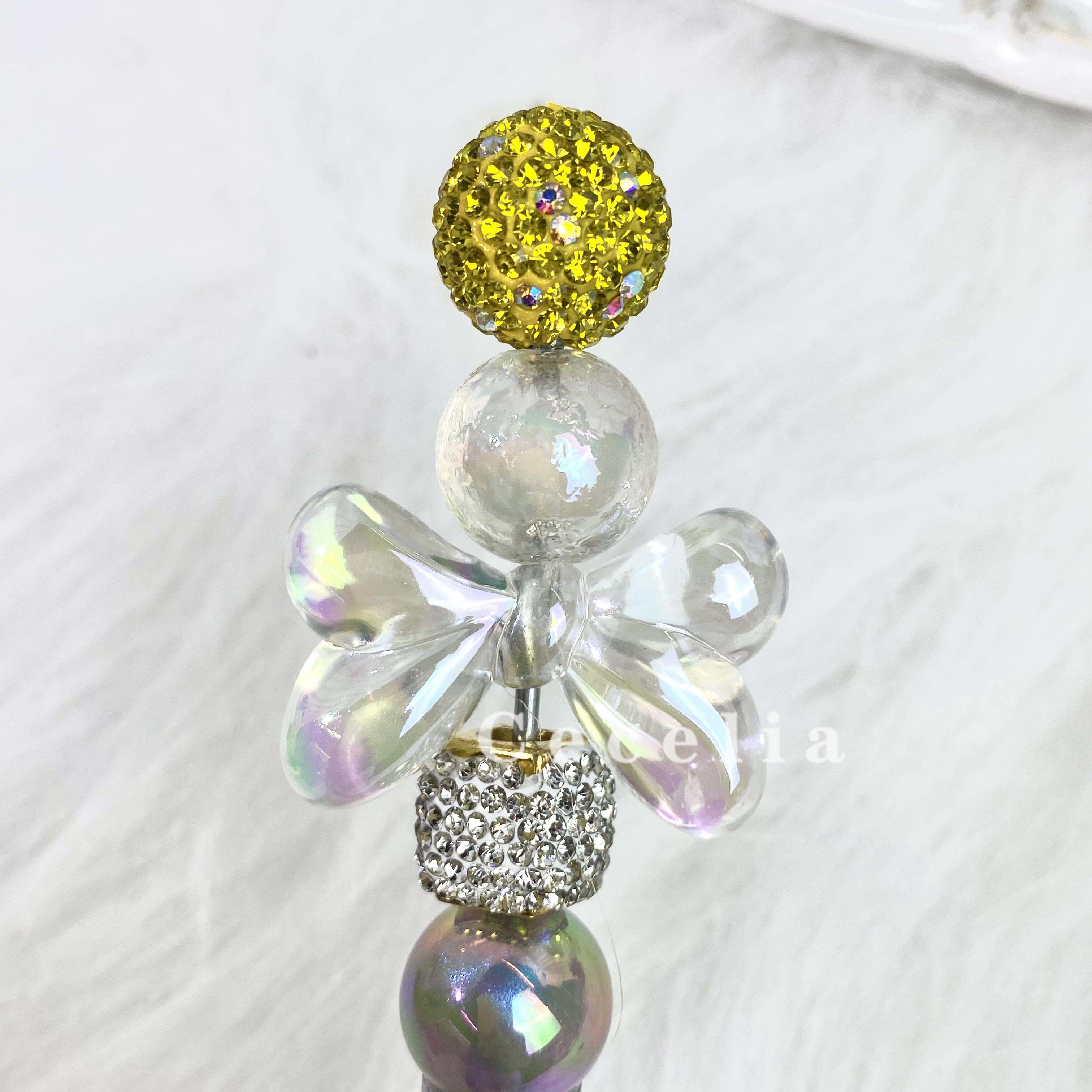 Rhinestone Beads for DIY Pen or DIY Phone Chain Key Chain Bracelet Necklace#RB1629#
