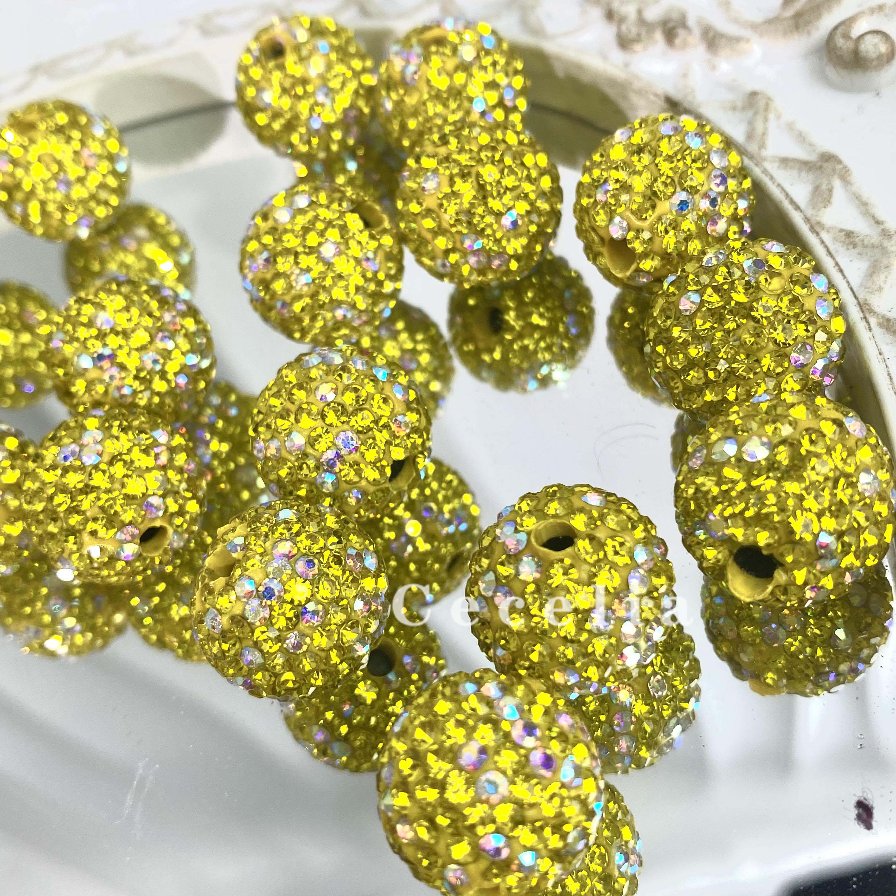 Rhinestone Beads for DIY Pen or DIY Phone Chain Key Chain Bracelet Necklace#RB1629#