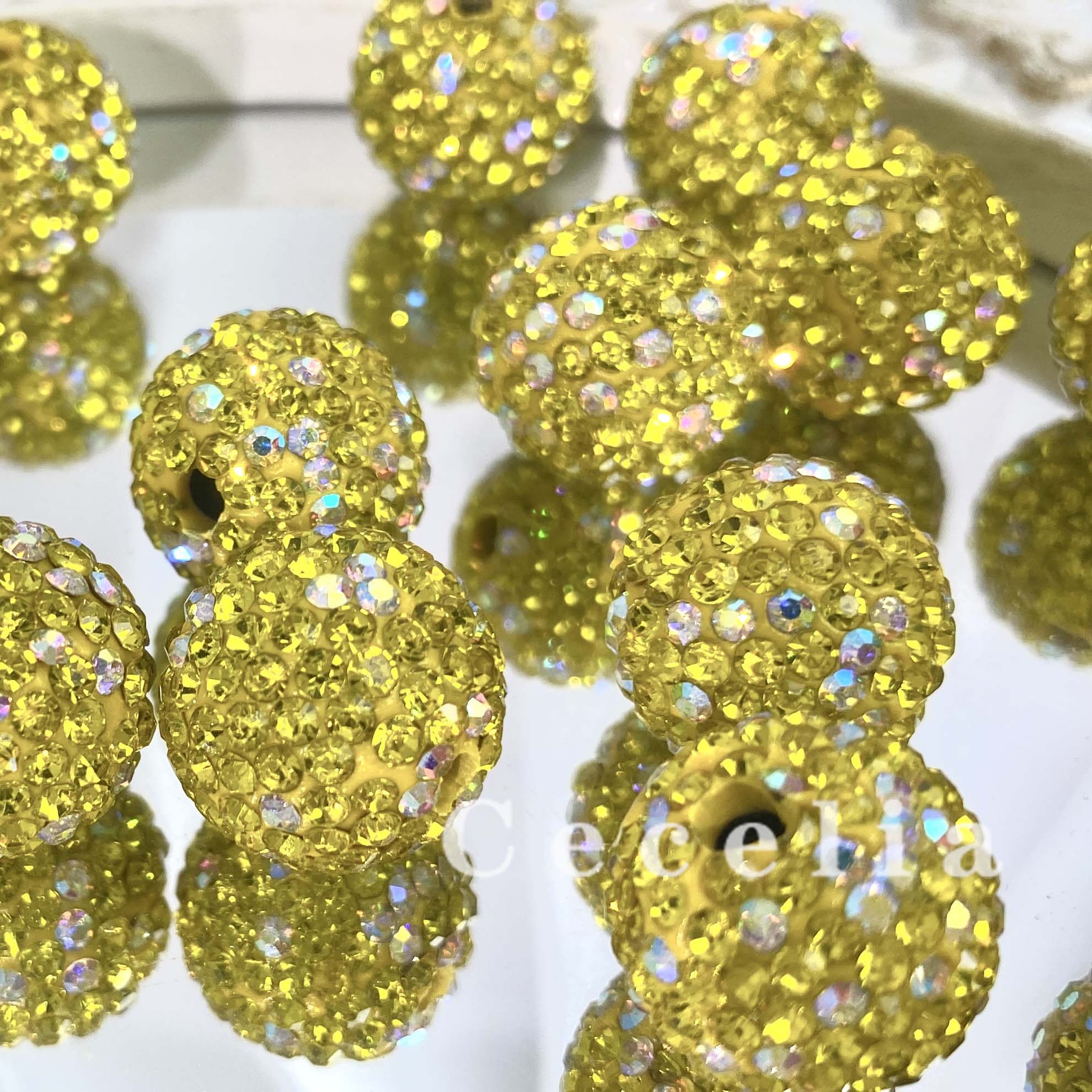 Rhinestone Beads for DIY Pen or DIY Phone Chain Key Chain Bracelet Necklace#RB1629#