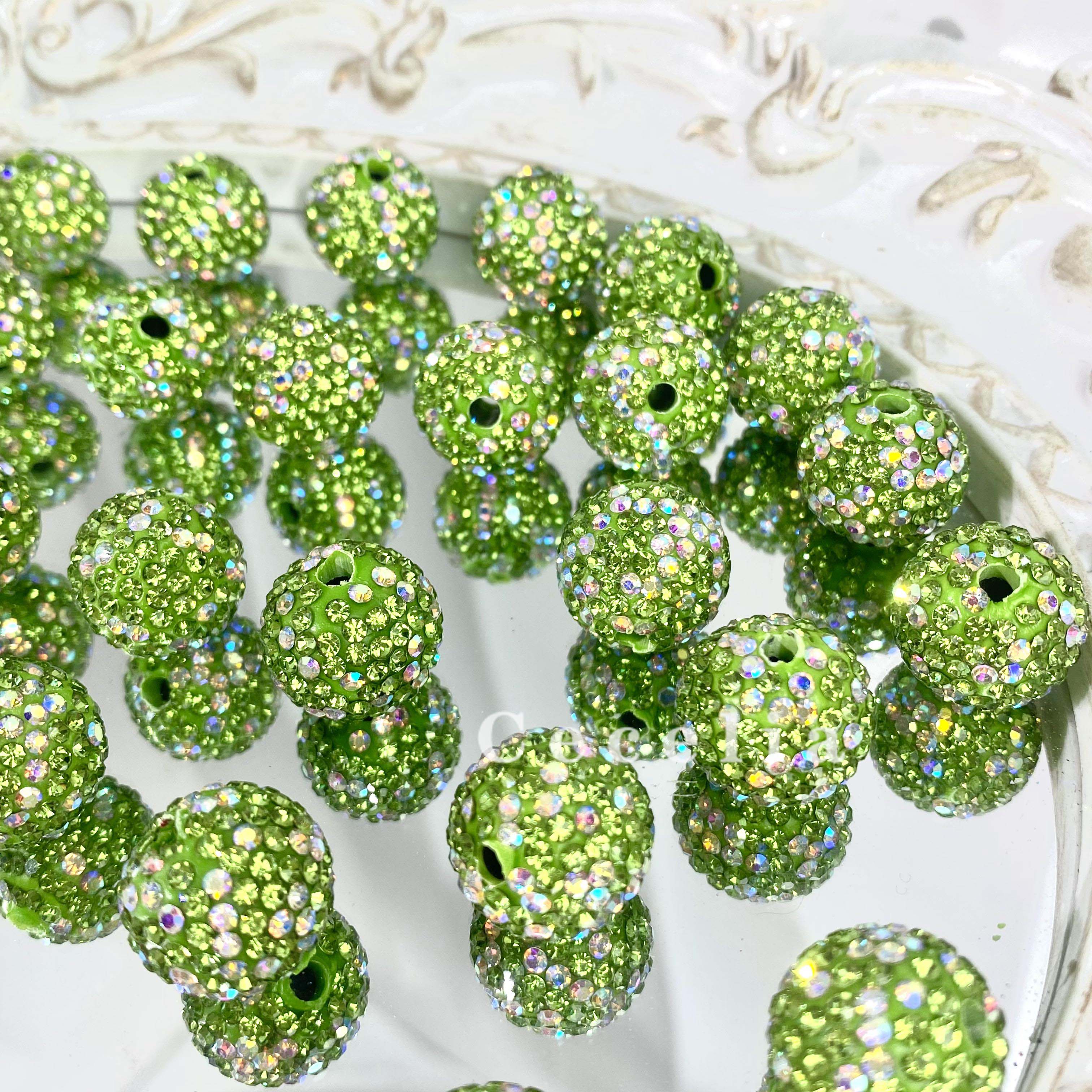 Rhinestone Beads for DIY Pen or DIY Phone Chain Key Chain Bracelet Necklace#RB1629#