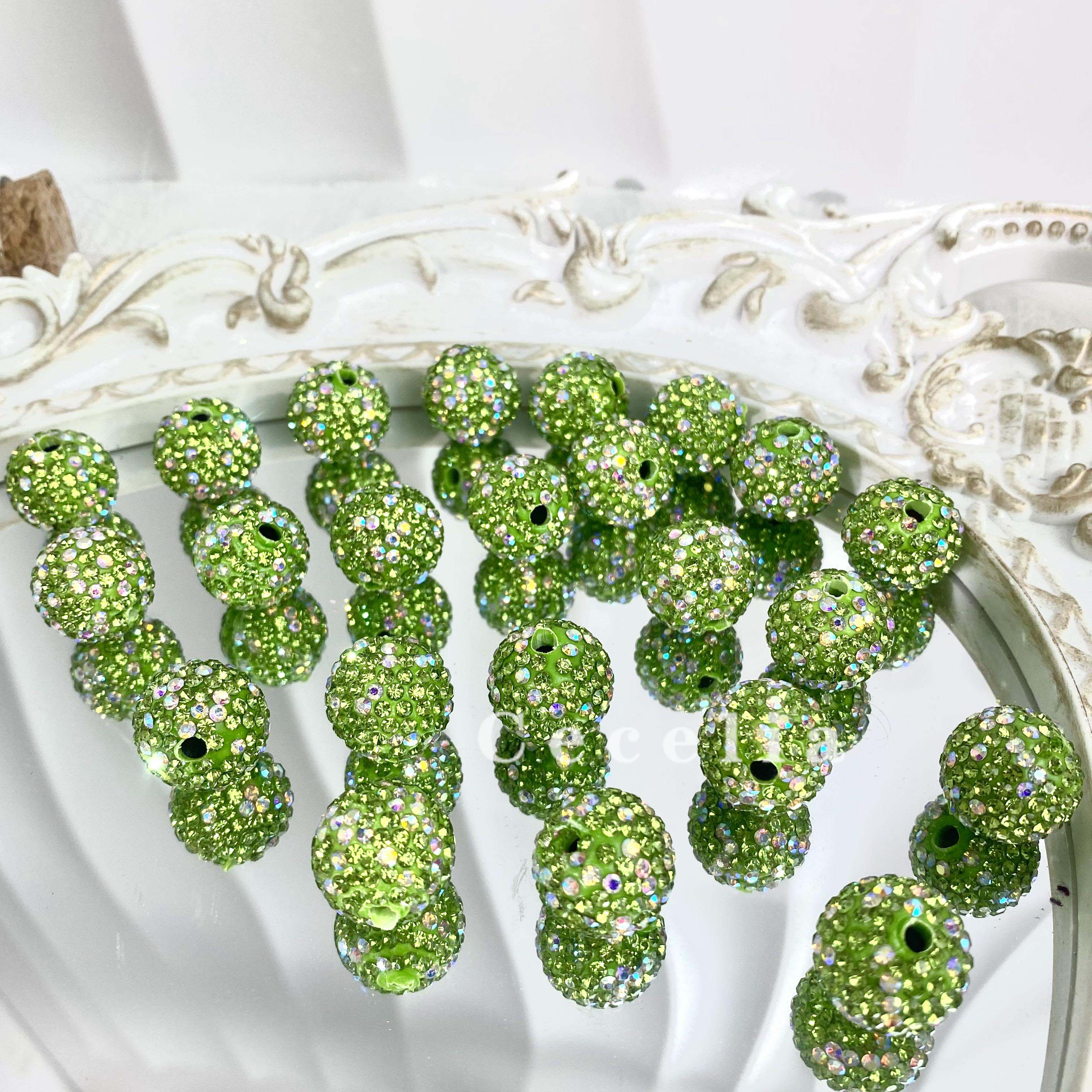 Rhinestone Beads for DIY Pen or DIY Phone Chain Key Chain Bracelet Necklace#RB1629#