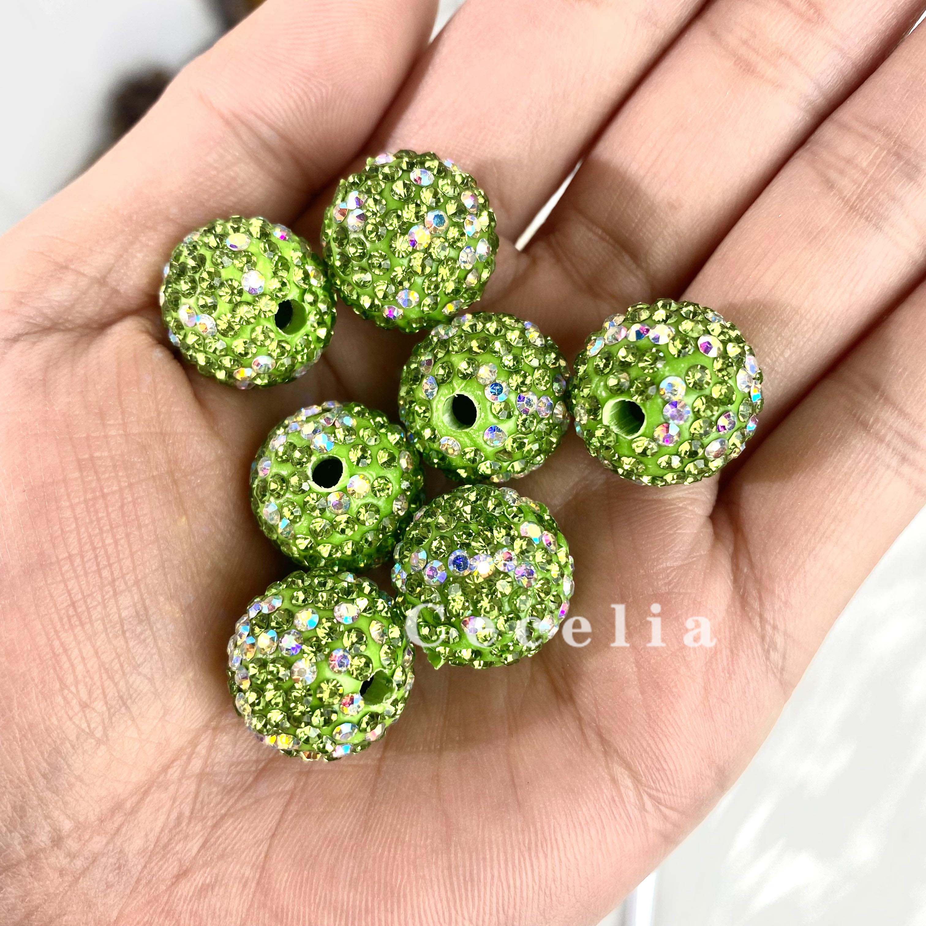 Rhinestone Beads for DIY Pen or DIY Phone Chain Key Chain Bracelet Necklace#RB1629#