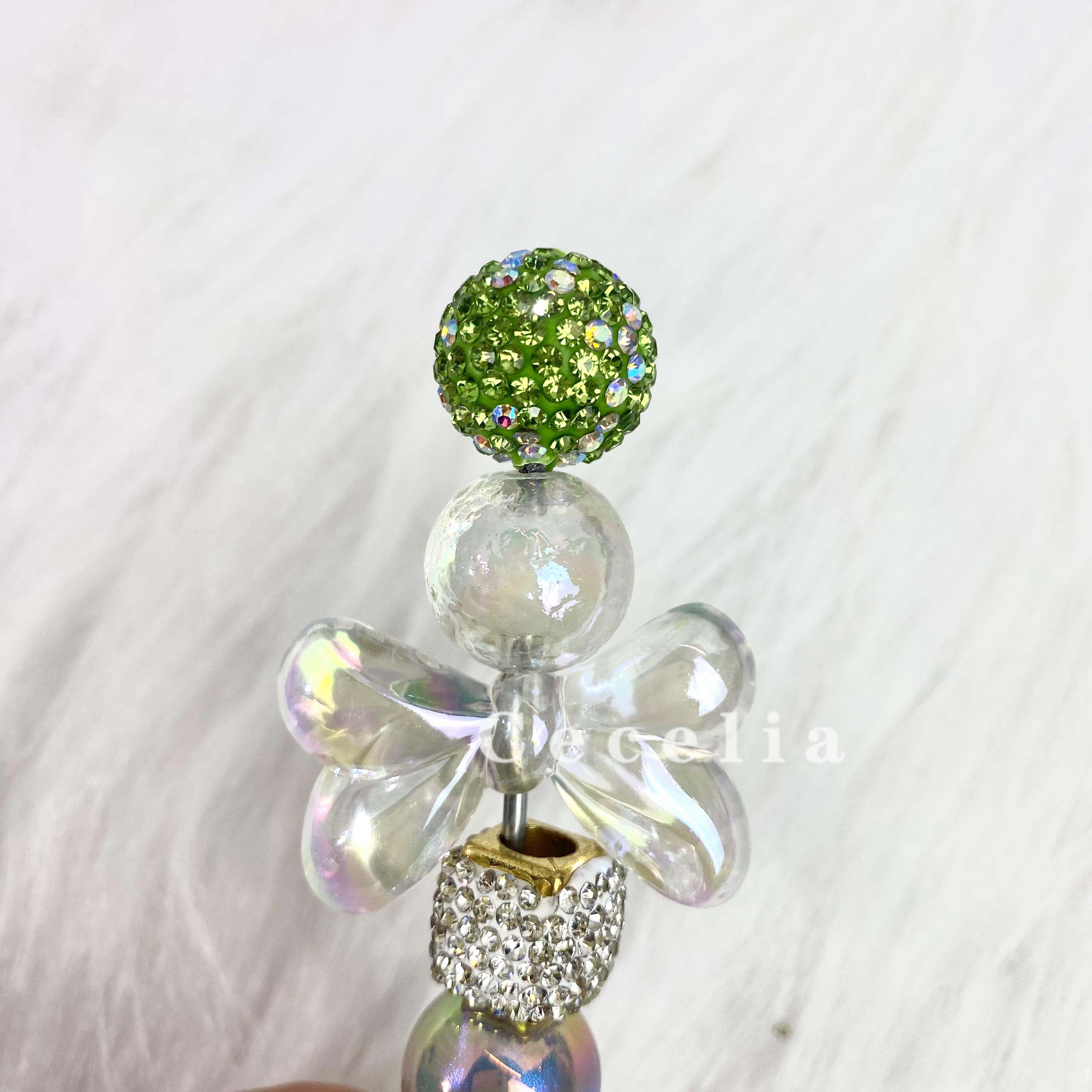 Rhinestone Beads for DIY Pen or DIY Phone Chain Key Chain Bracelet Necklace#RB1629#