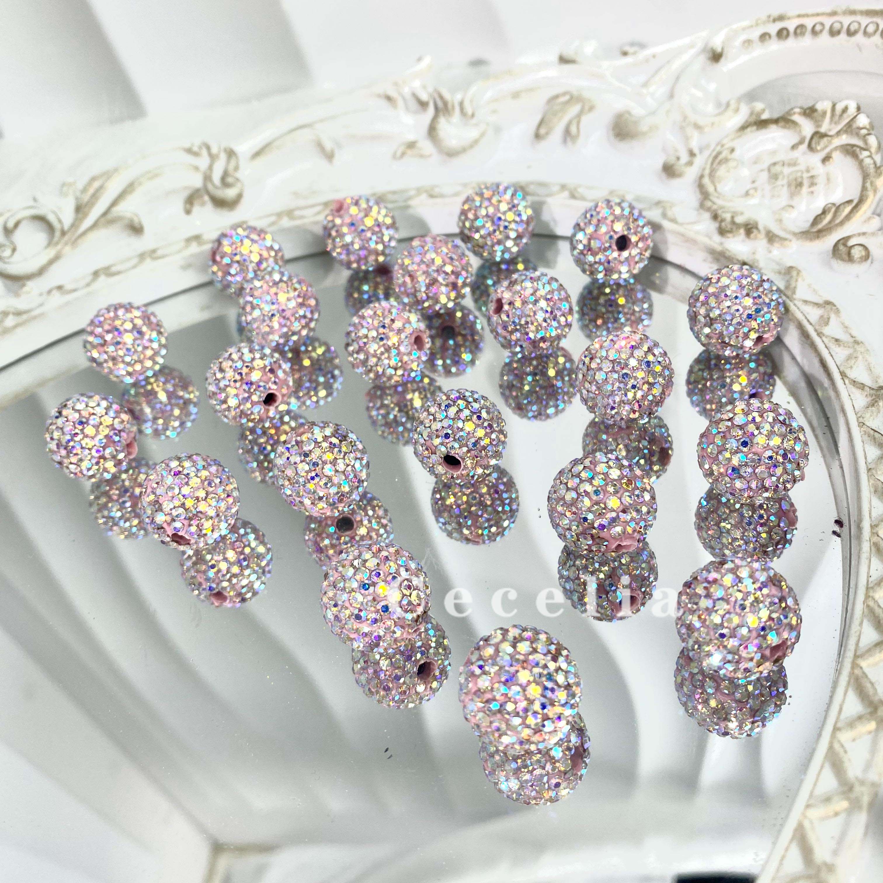 Rhinestone Beads for DIY Pen or DIY Phone Chain Key Chain Bracelet Necklace#RB1629#