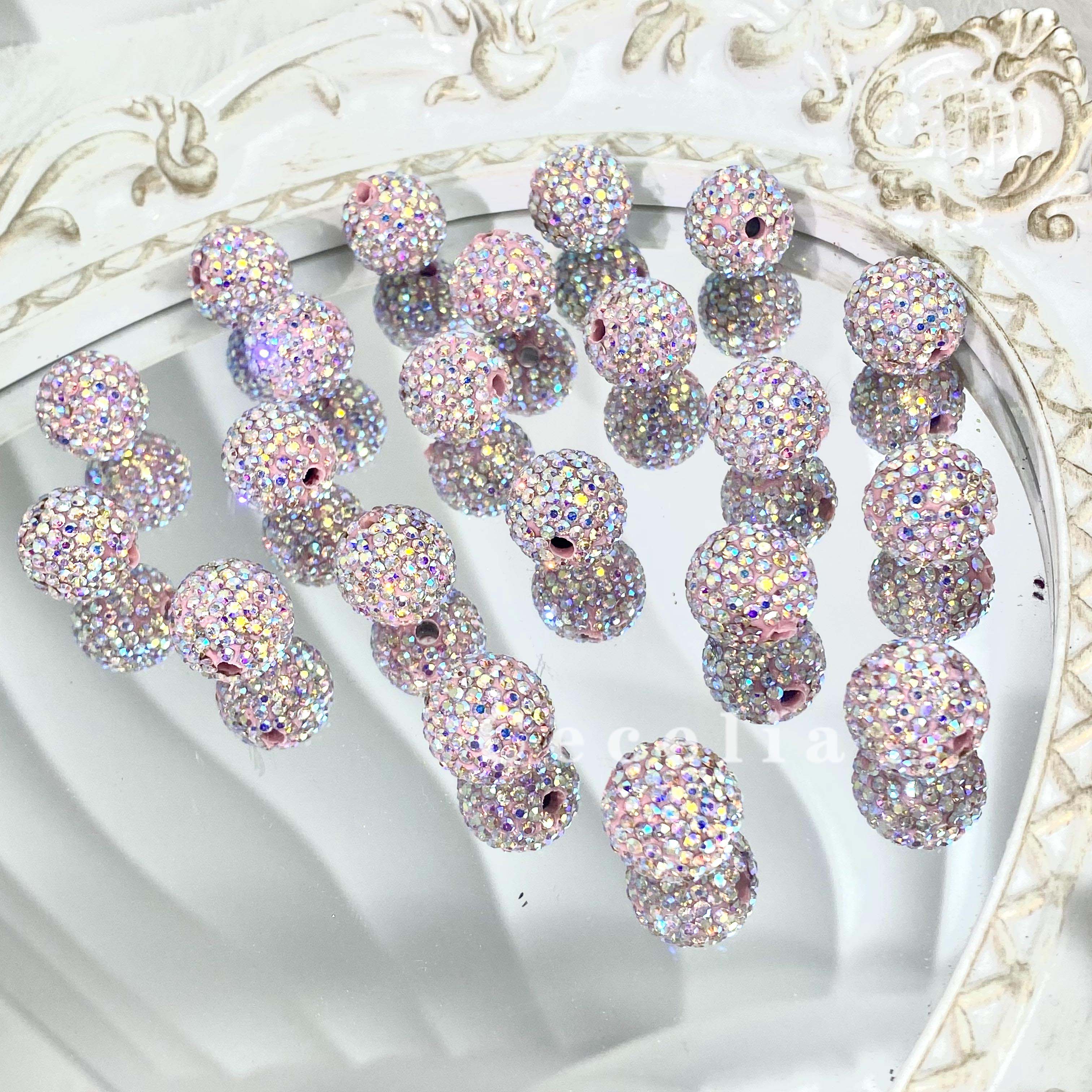 Rhinestone Beads for DIY Pen or DIY Phone Chain Key Chain Bracelet Necklace#RB1629#