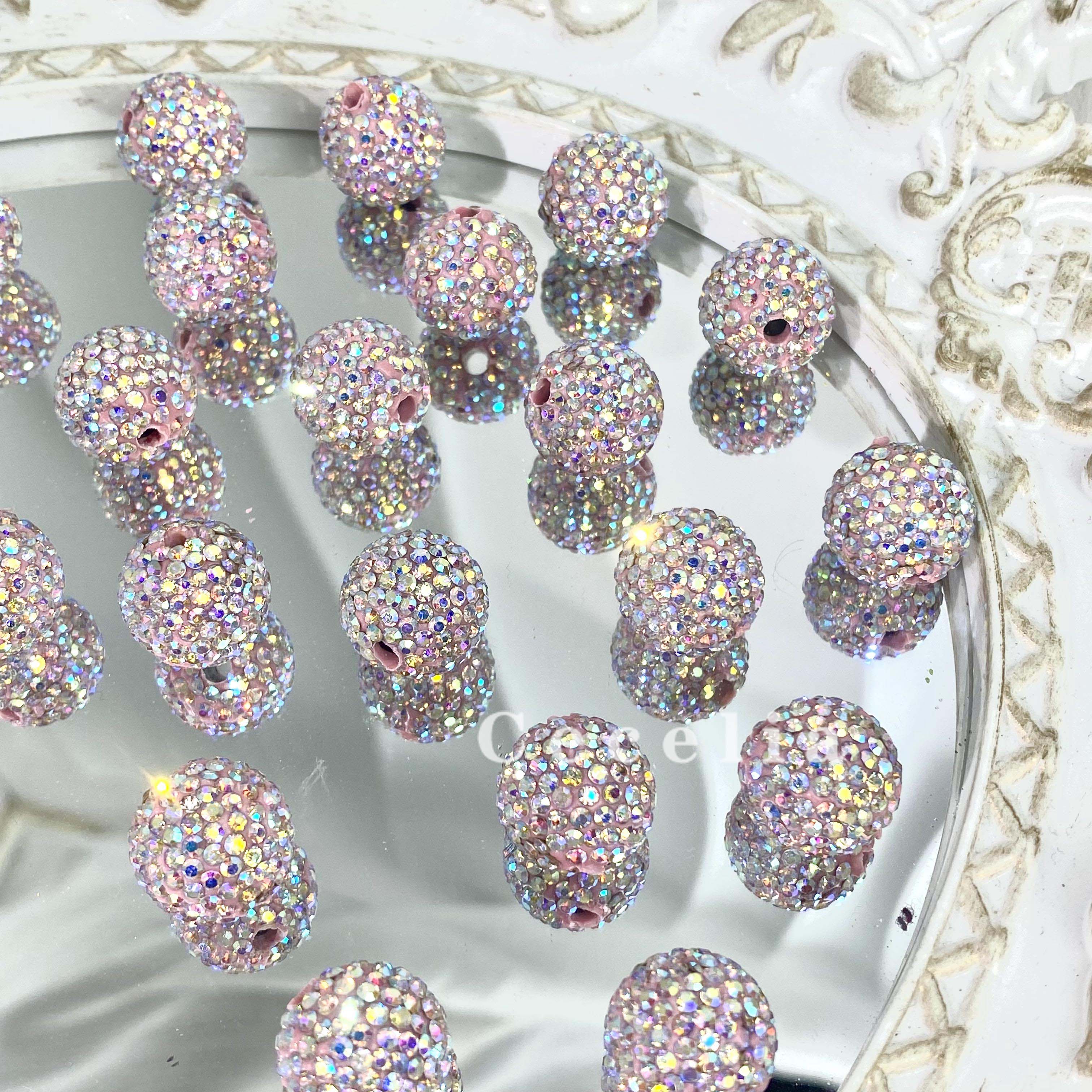 Rhinestone Beads for DIY Pen or DIY Phone Chain Key Chain Bracelet Necklace#RB1629#