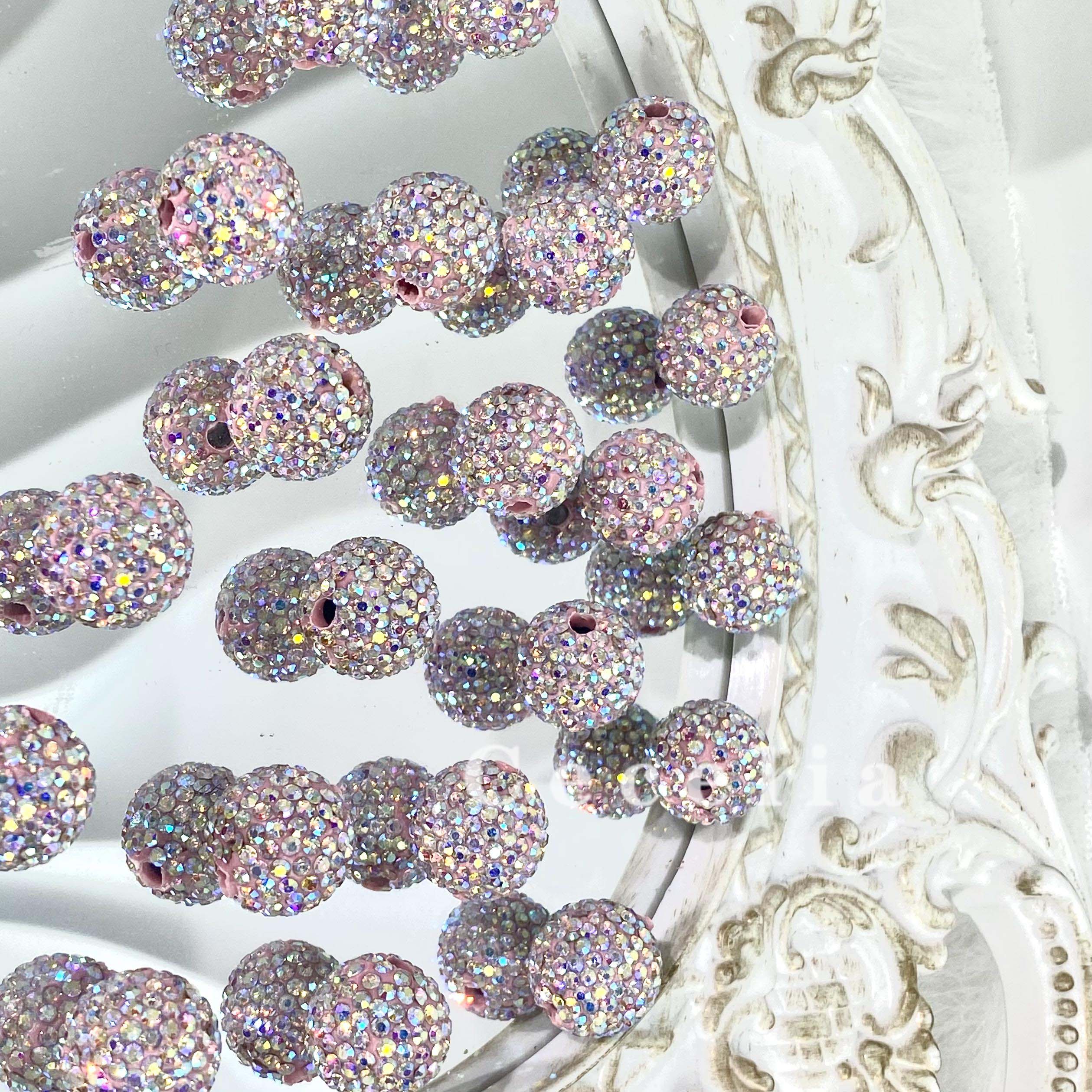 Rhinestone Beads for DIY Pen or DIY Phone Chain Key Chain Bracelet Necklace#RB1629#