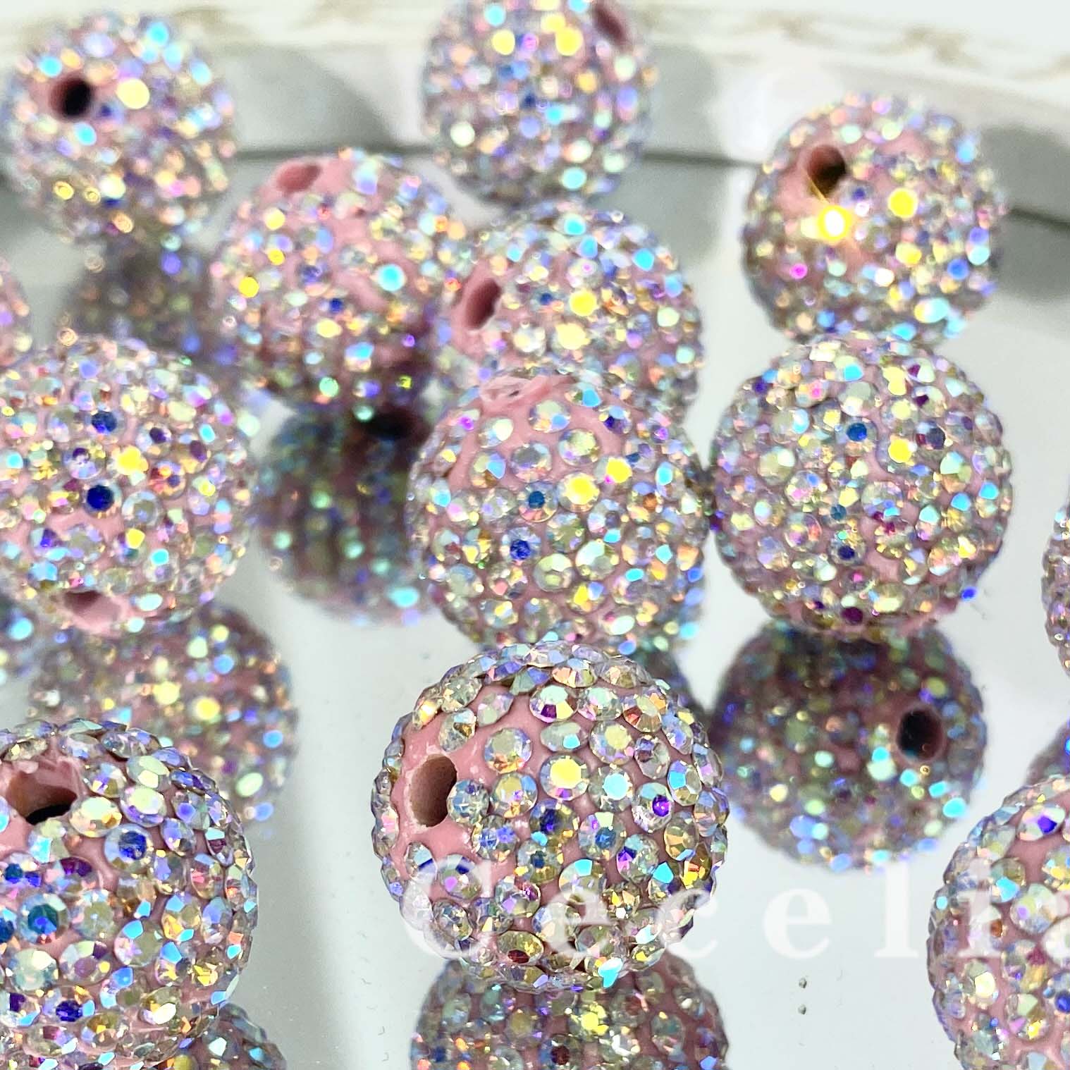 Rhinestone Beads for DIY Pen or DIY Phone Chain Key Chain Bracelet Necklace#RB1629#