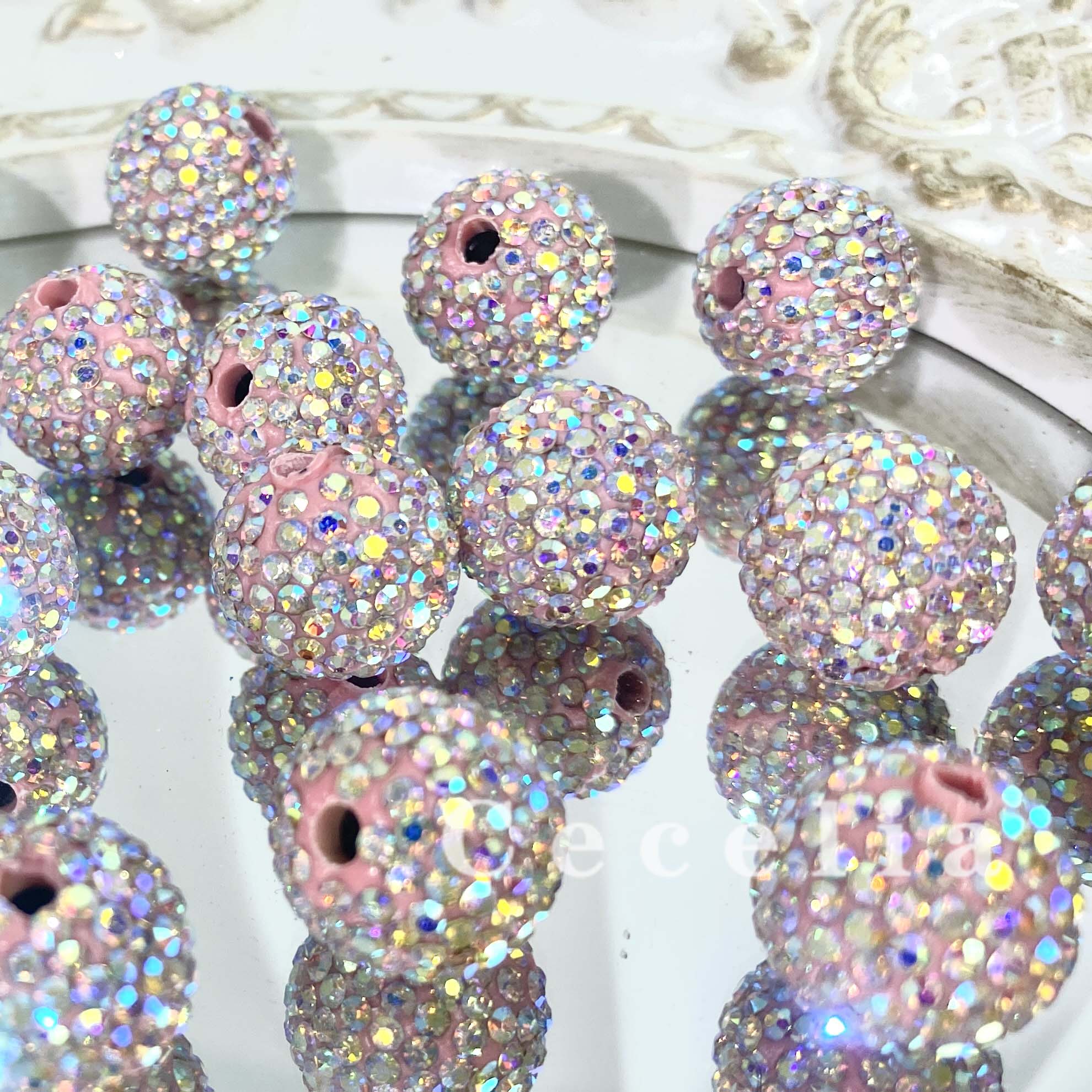 Rhinestone Beads for DIY Pen or DIY Phone Chain Key Chain Bracelet Necklace#RB1629#