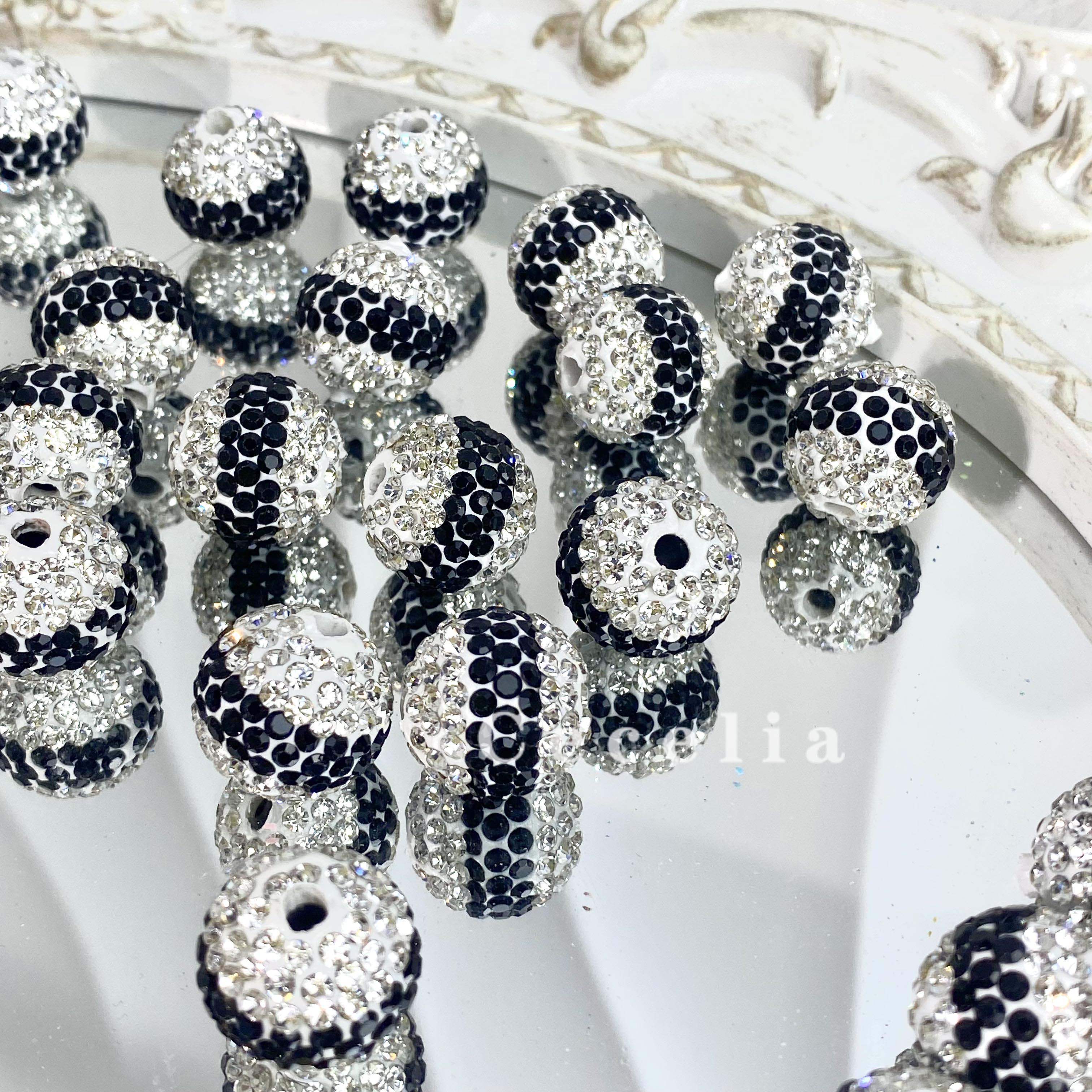 Rhinestone Beads for DIY Pen or DIY Phone Chain Key Chain Bracelet Necklace#RB1622#
