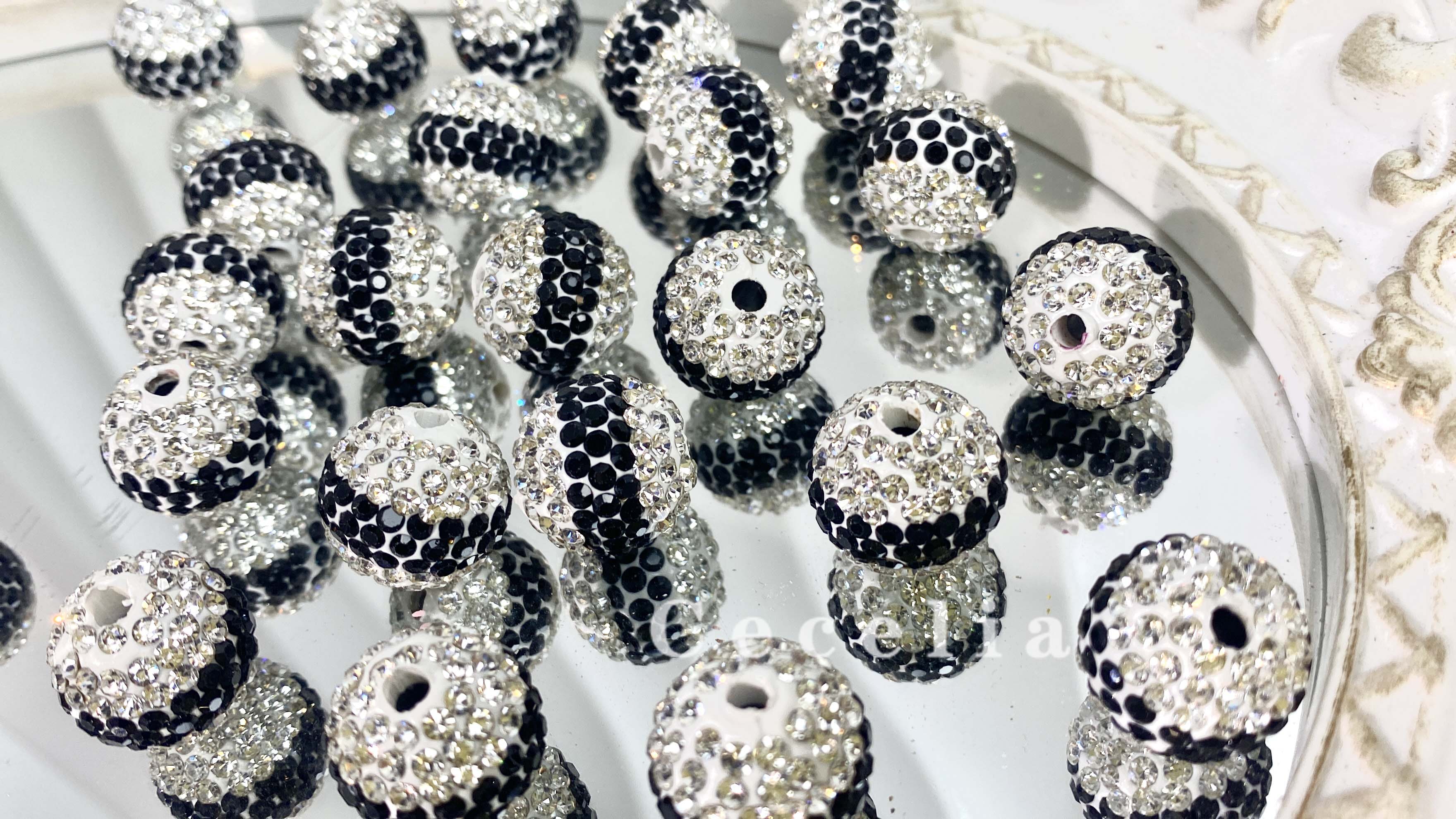 Rhinestone Beads for DIY Pen or DIY Phone Chain Key Chain Bracelet Necklace#RB1622#