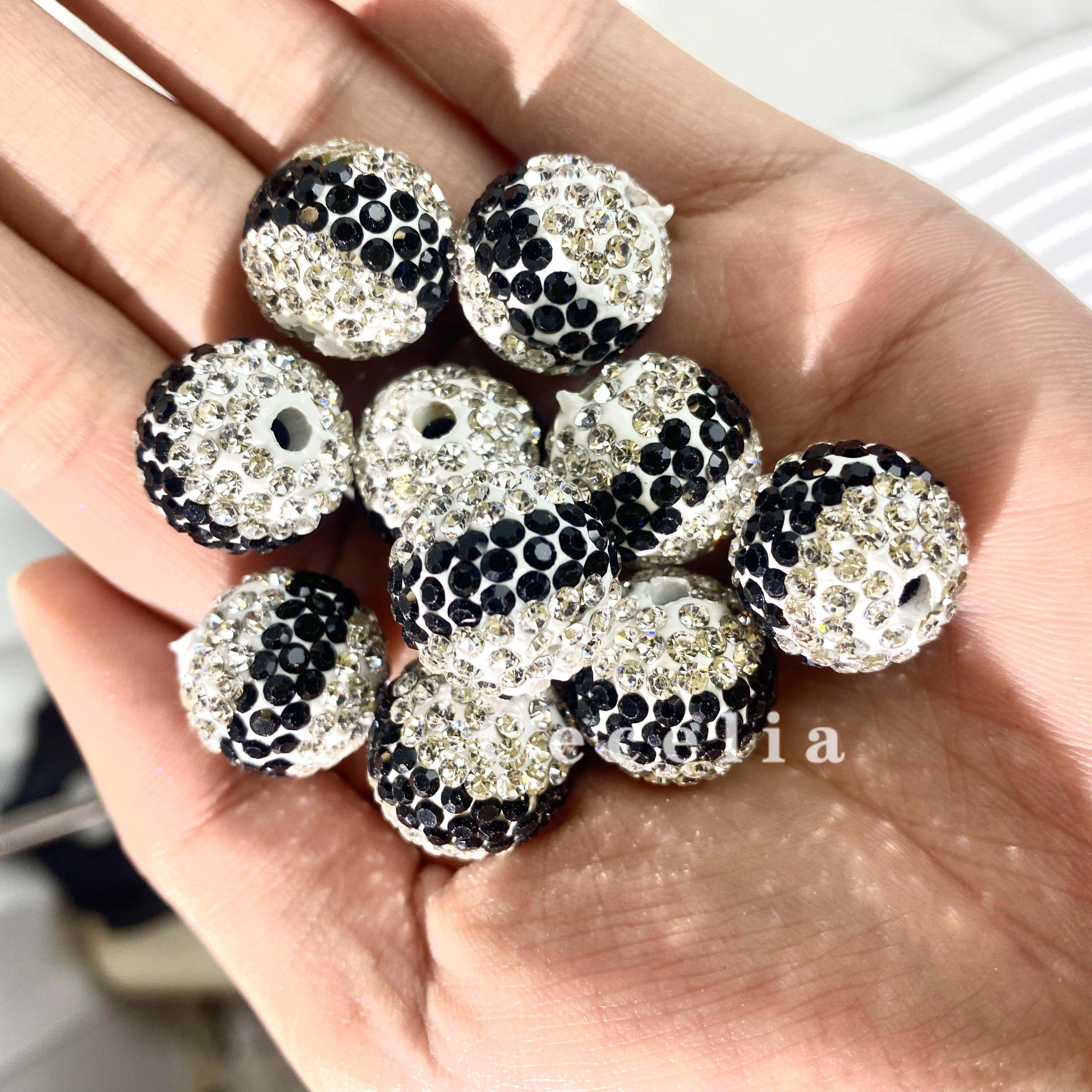 Rhinestone Beads for DIY Pen or DIY Phone Chain Key Chain Bracelet Necklace#RB1622#