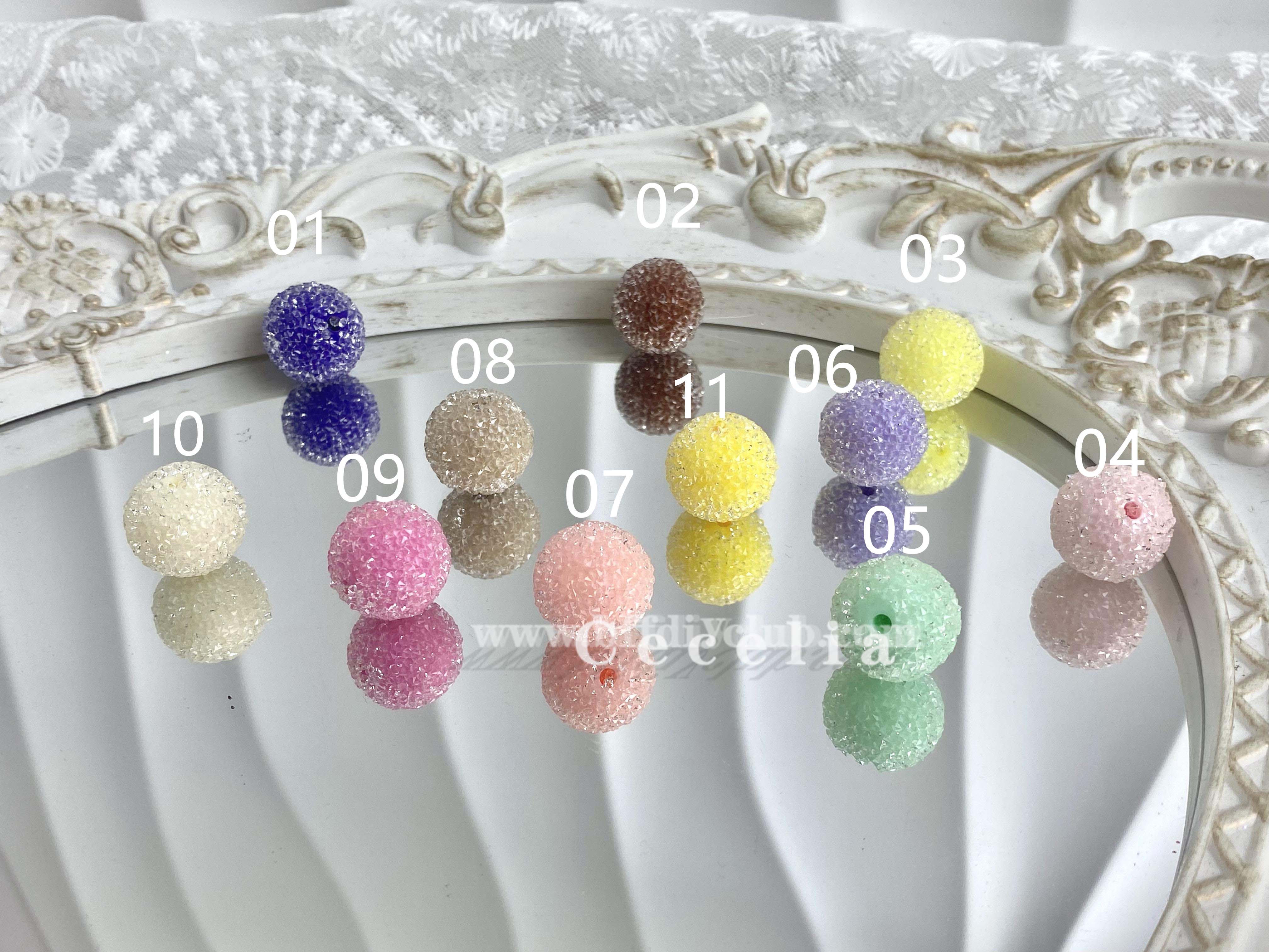 Sugar Rhinestone Beads for DIY Pen or DIY Phone Chain Key Chain Bracelet Necklace#SB1703#