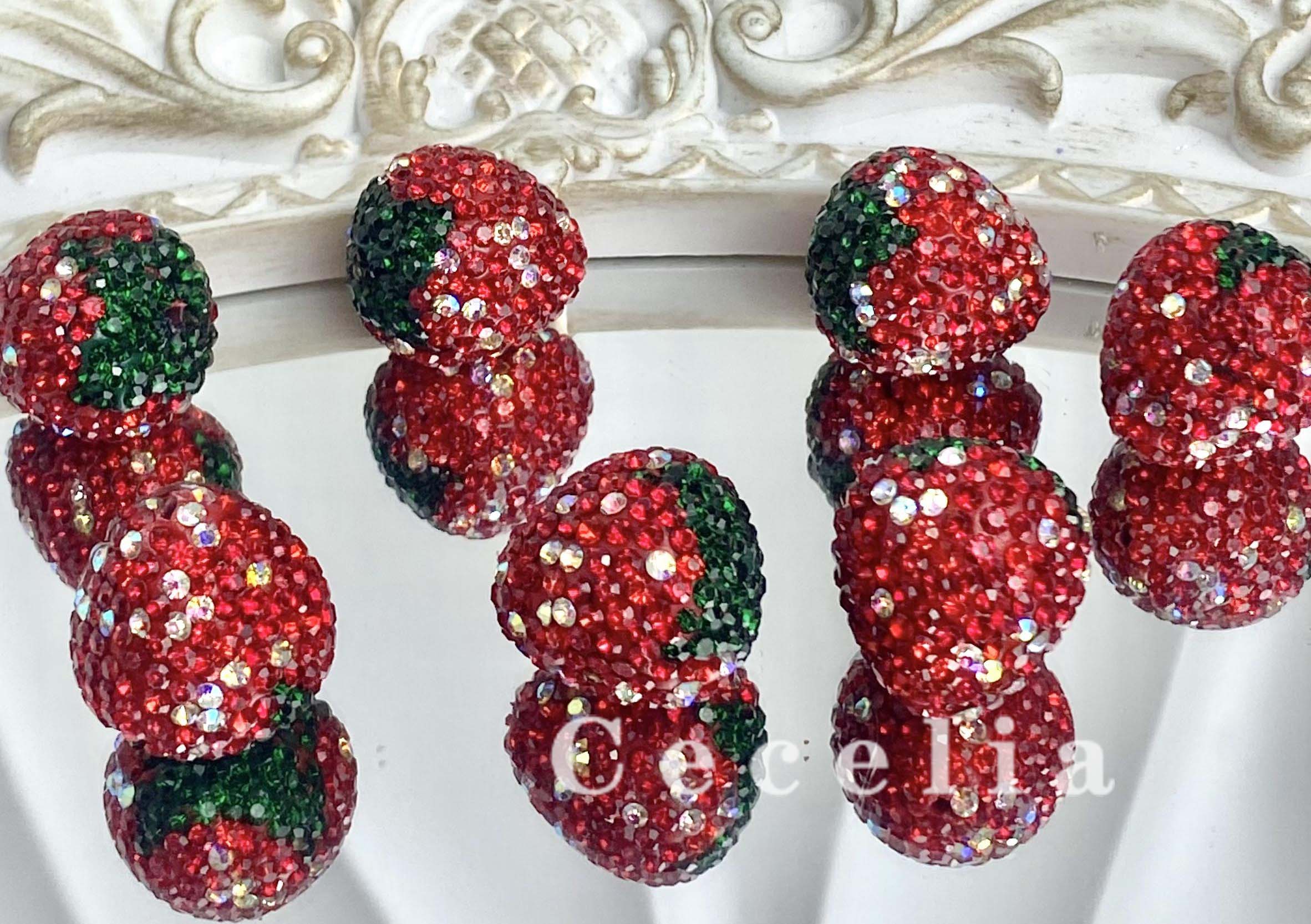 Rhinestone Beads for DIY Pen or DIY Phone Chain Key Chain Bracelet Necklace#RB1641#