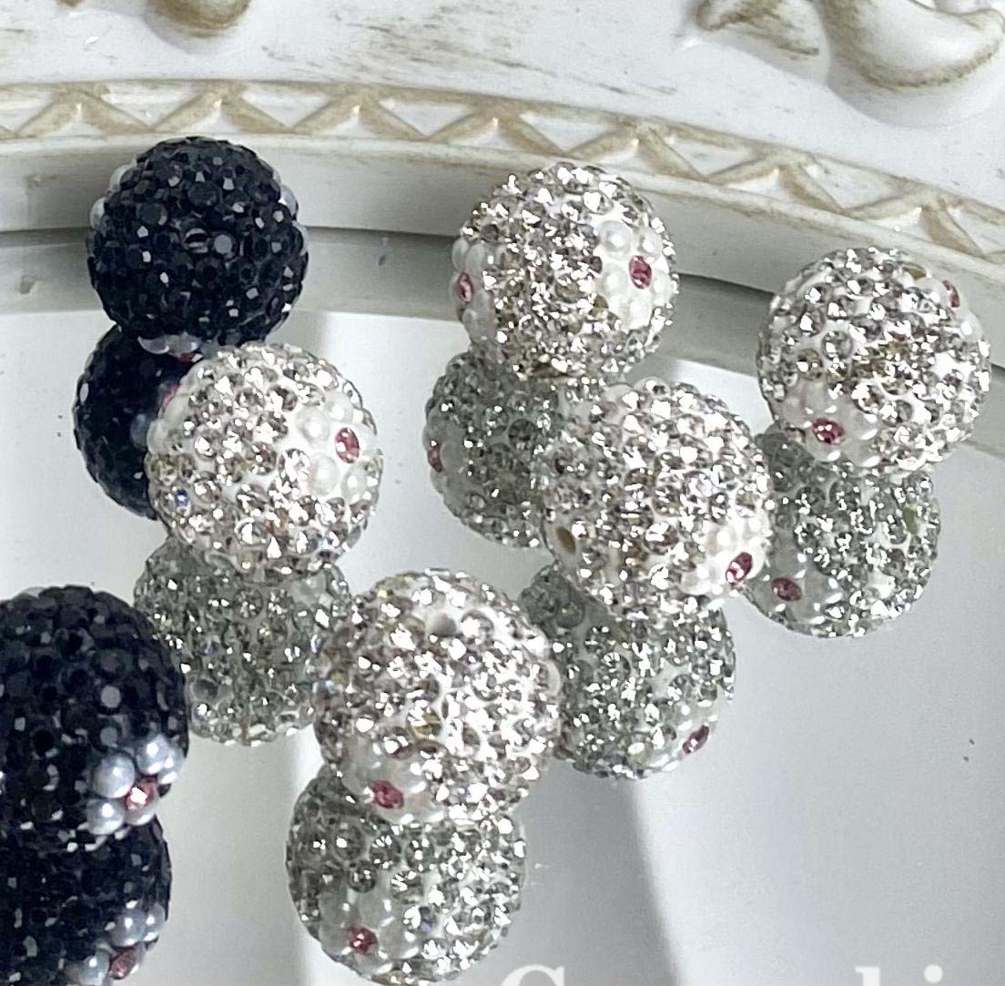Rhinestone Beads for DIY Pen or DIY Phone Chain Key Chain Bracelet Necklace#RB1645#