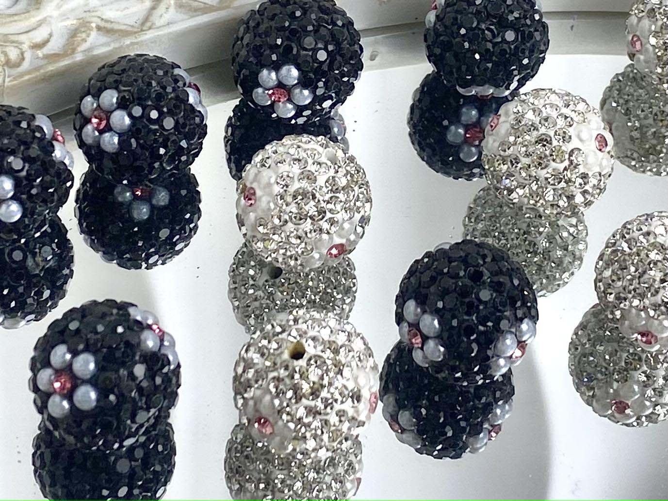 Rhinestone Beads for DIY Pen or DIY Phone Chain Key Chain Bracelet Necklace#RB1645#