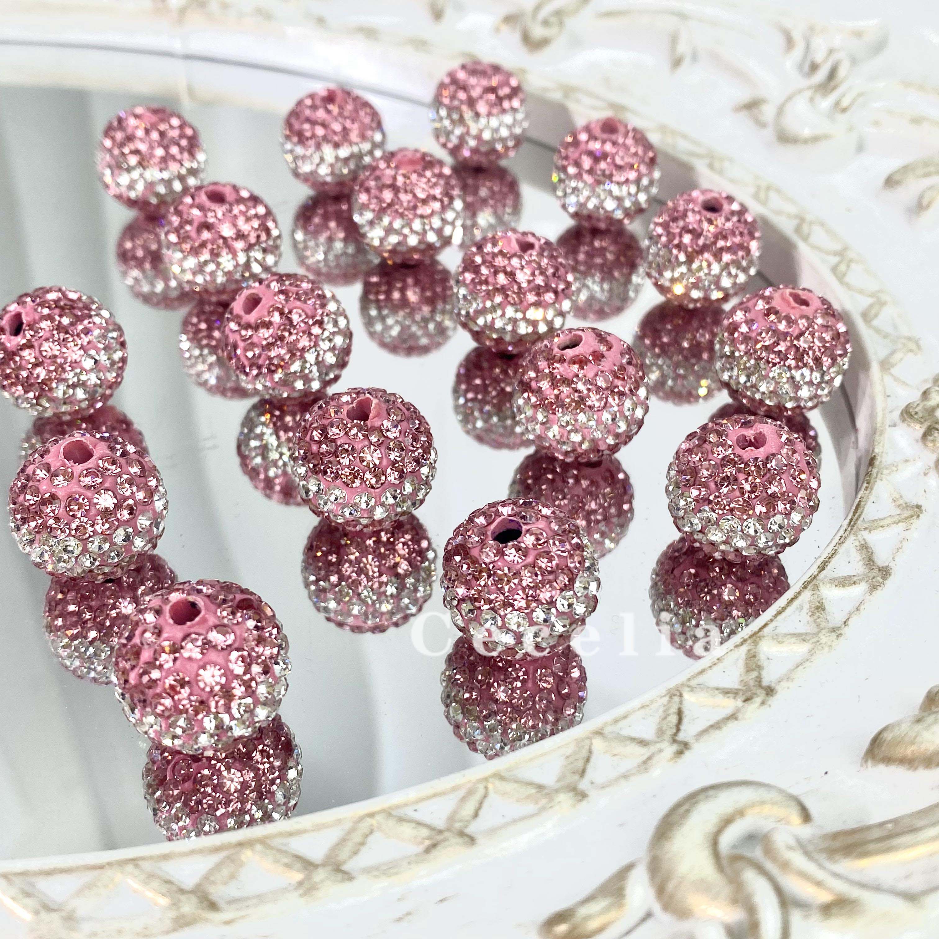 Rhinestone Beads for DIY Pen or DIY Phone Chain Key Chain Bracelet Necklace#RB1630#