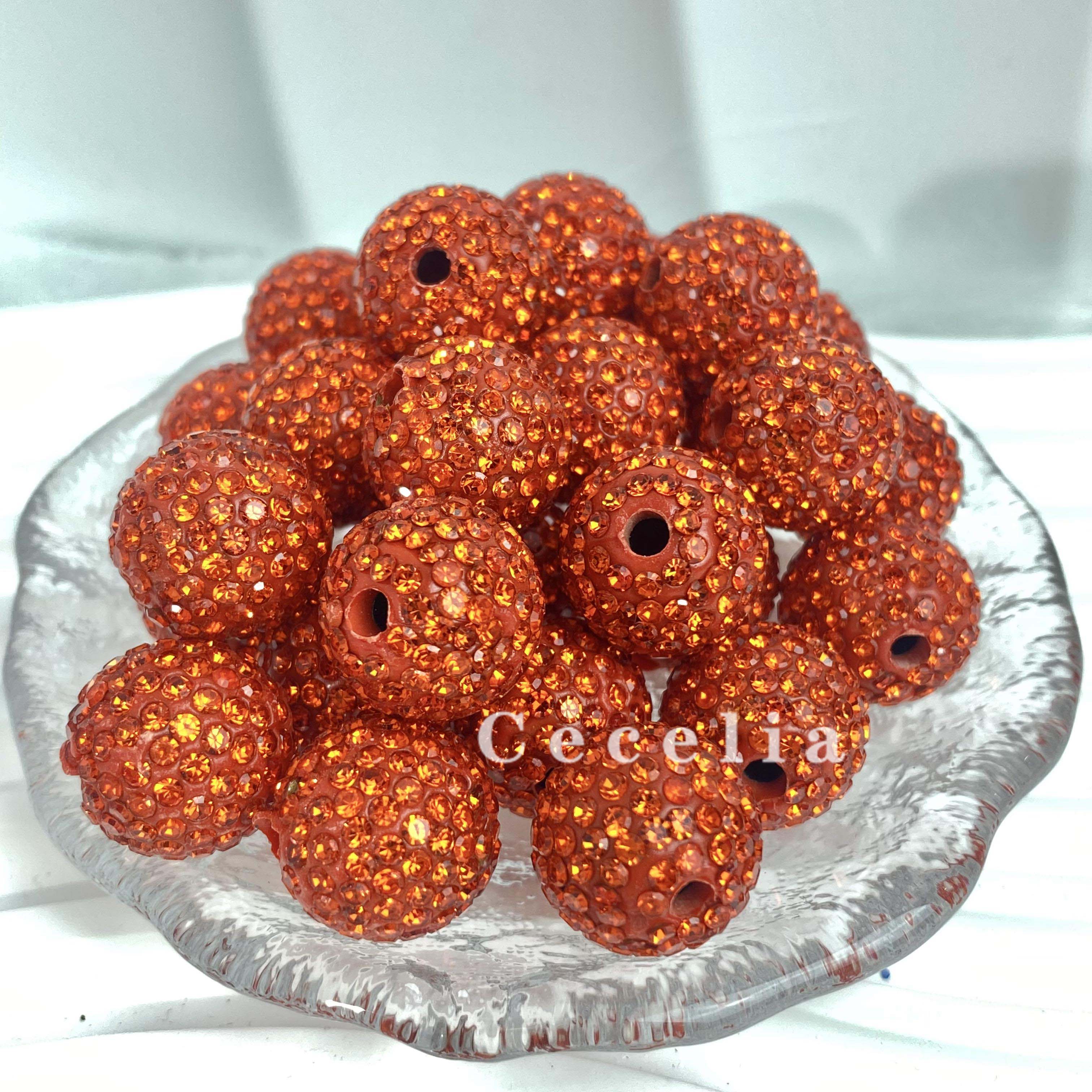 Rhinestone Beads for DIY Pen or DIY Phone Chain Key Chain Bracelet Necklace#RB1625#