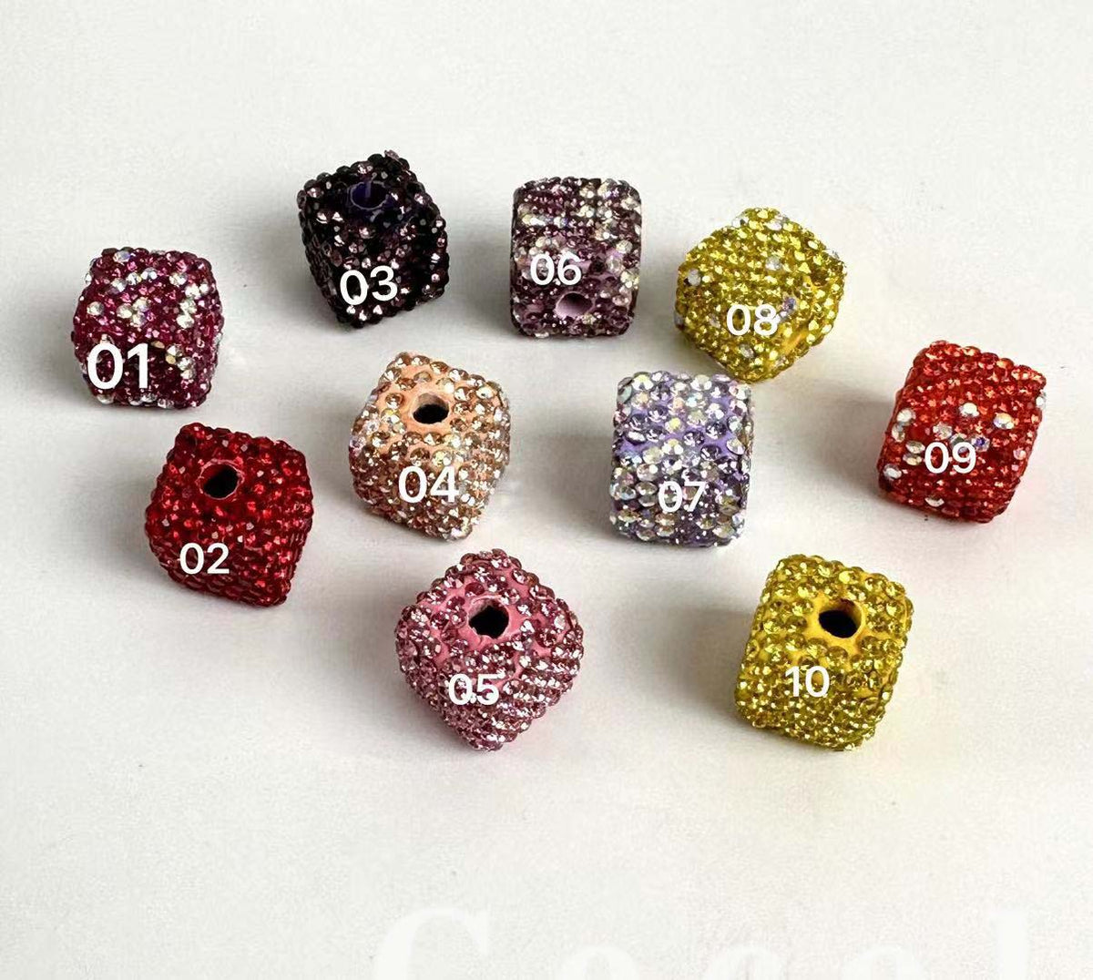 Rhinestone Beads for DIY Pen or DIY Phone Chain Key Chain Bracelet Necklace#RB1616#